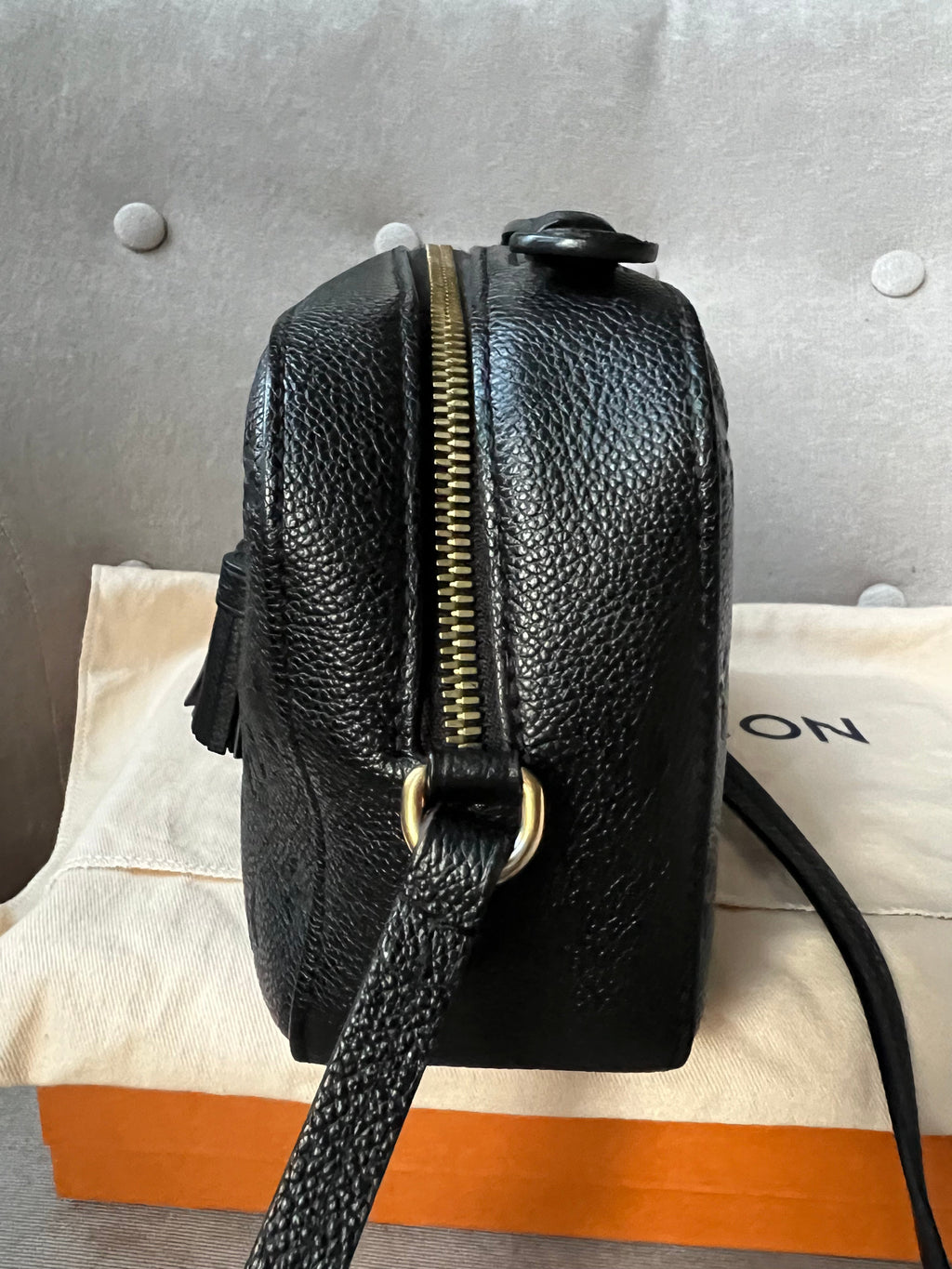 Louis Vuitton Saintonge Black Empreinte (RRP £1520)