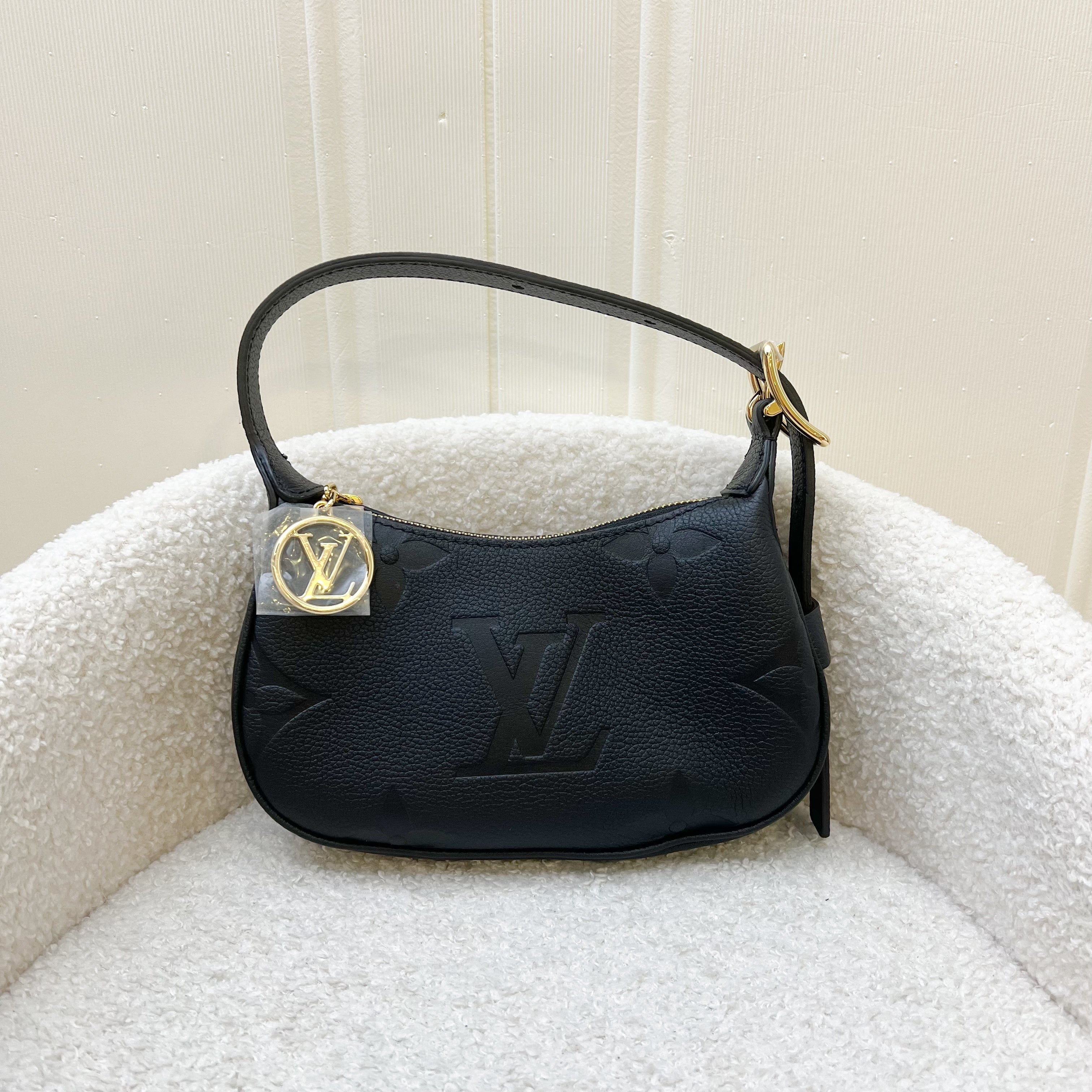 LV Mini Moon in Black Empreinte Leather and GHW