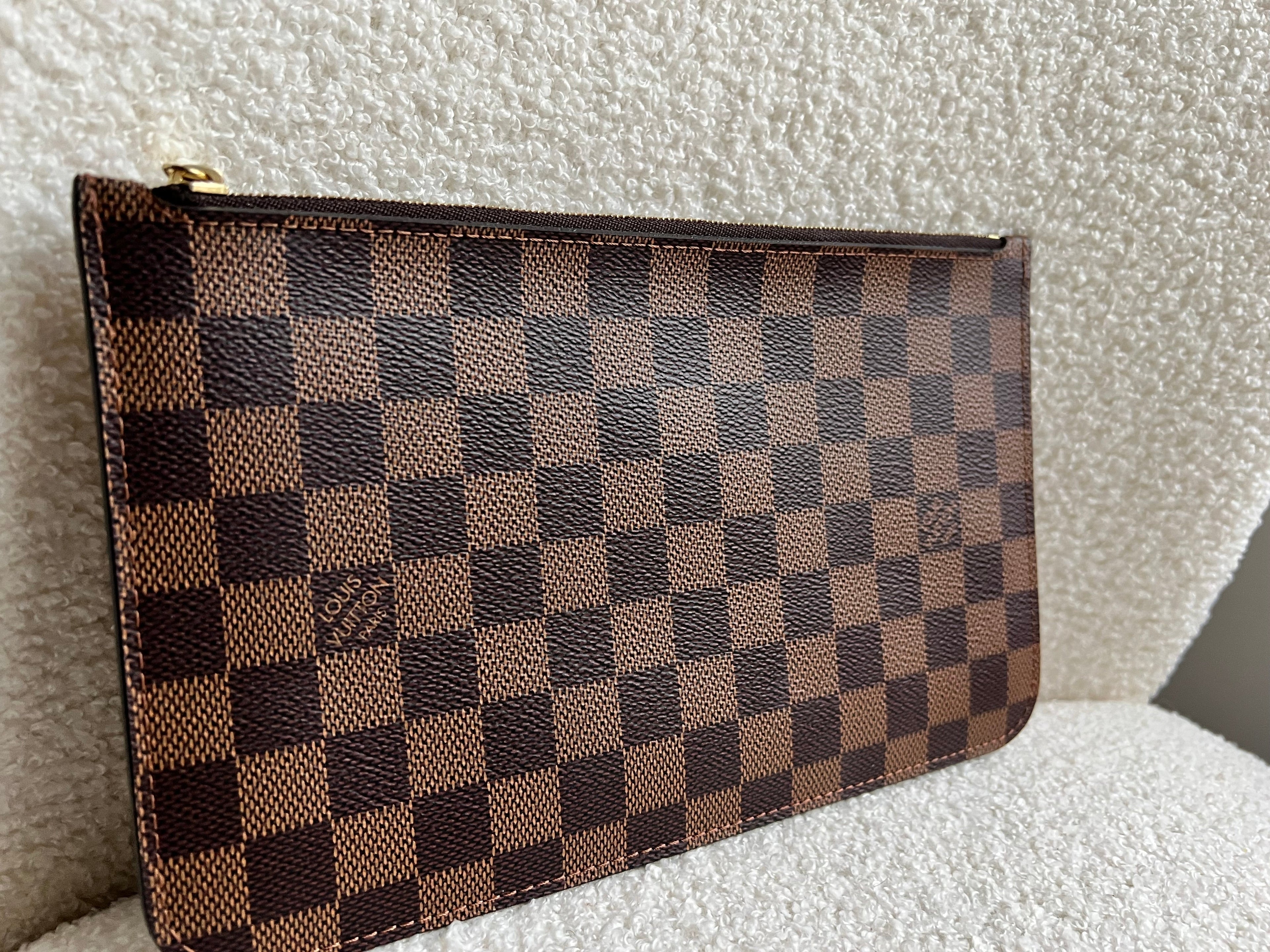 Louis Vuitton Pouch (from Neverfull) in Damier Ebene