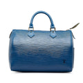 Louis Vuitton Speedy 30 Blue Epi