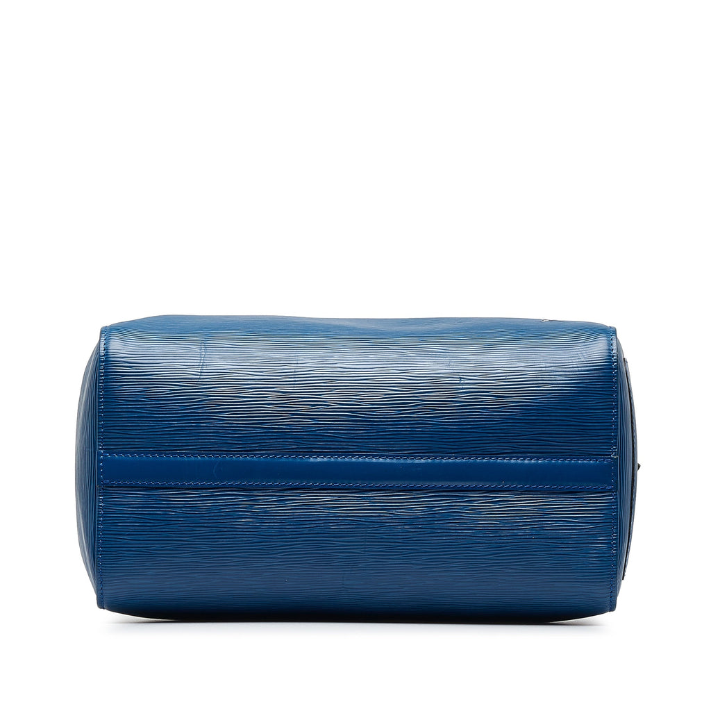 Louis Vuitton Speedy 30 Blue Epi
