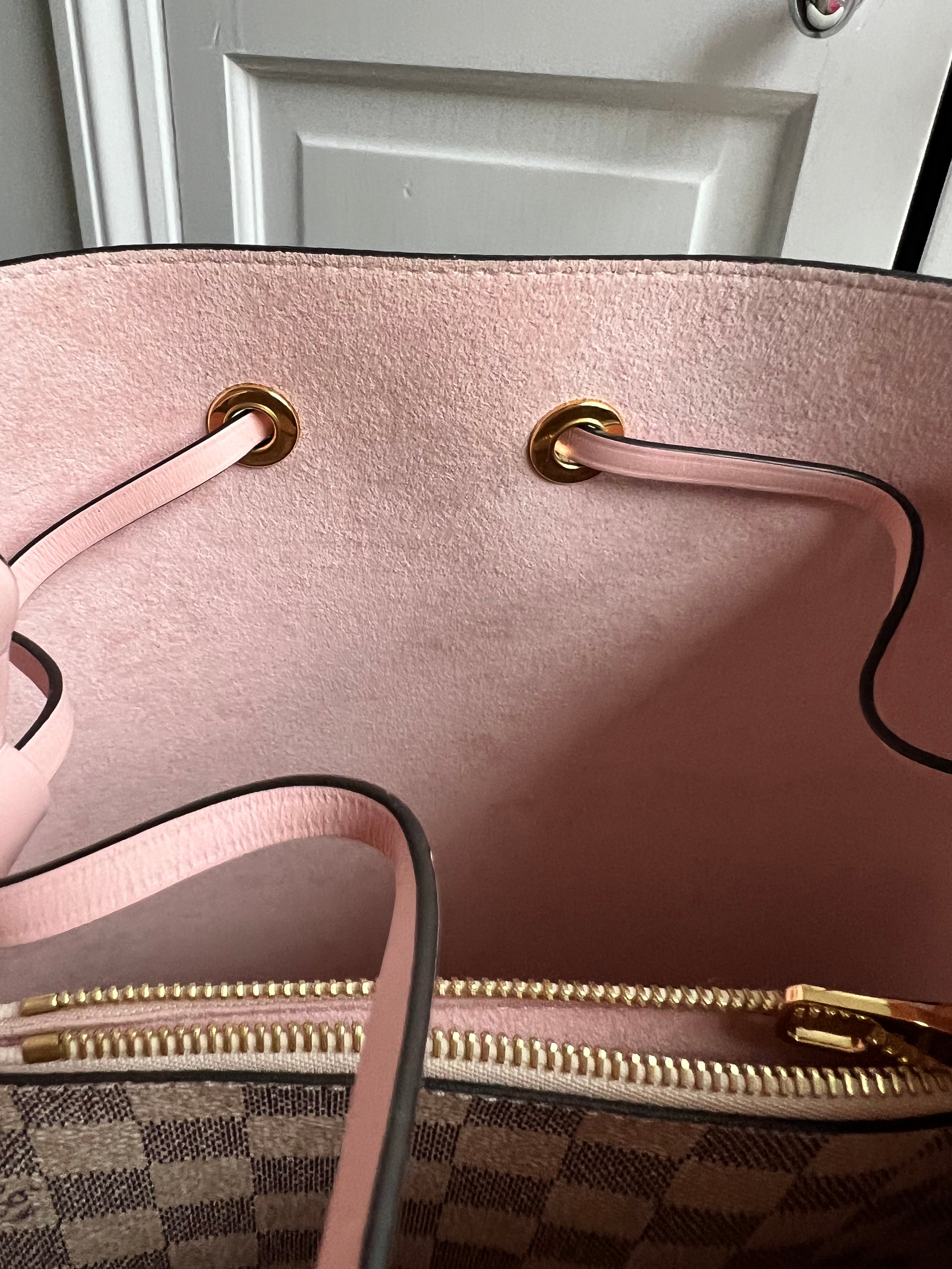 Louis Vuitton Neo Noe Damier Azur Rose Poudre (RRP £1,610)