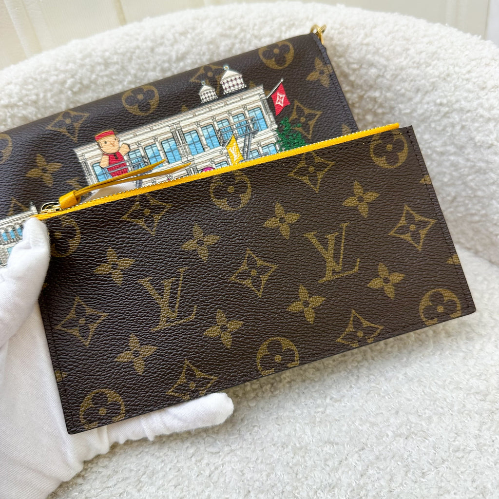 LV Felicie Pochette in Vivienne in New York Monogram Canvas and GHW