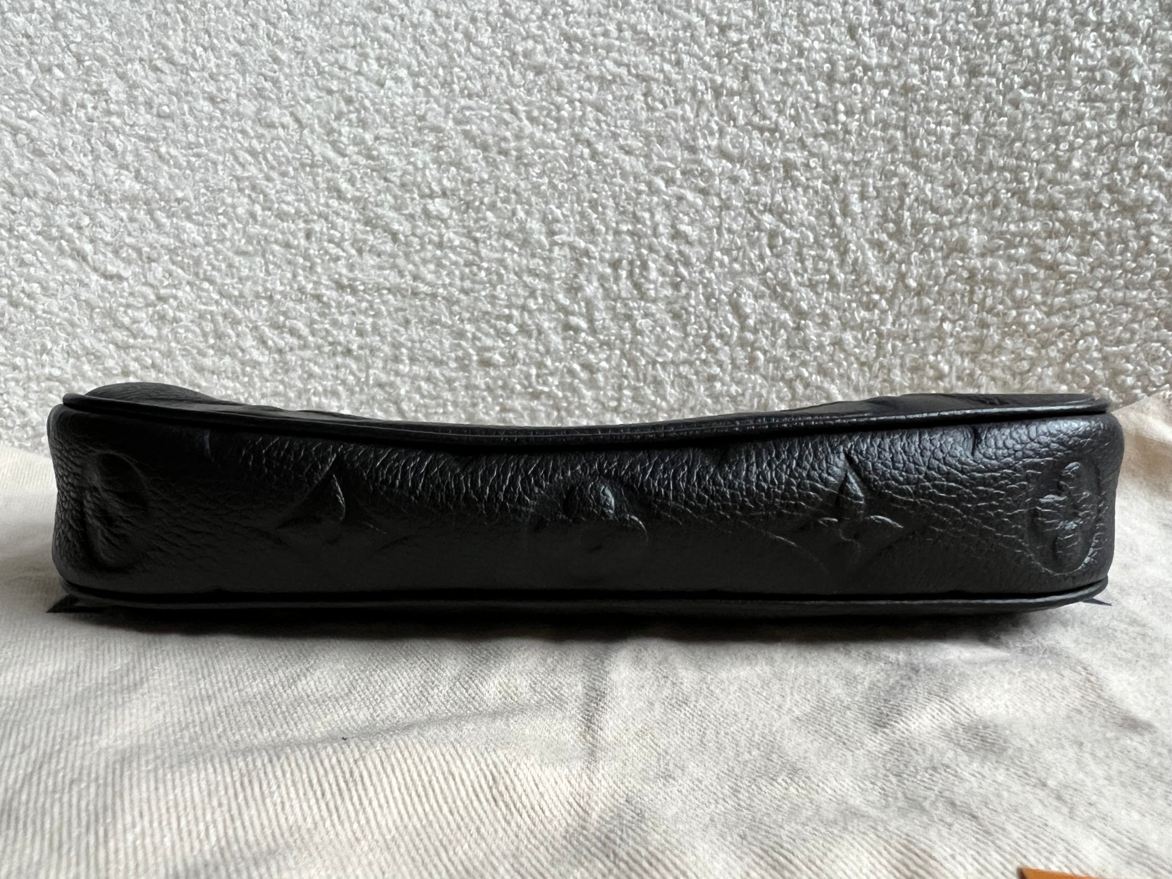 Louis Vuitton Multi Pochette Accessoires Black Empreinte (RRP £2140)