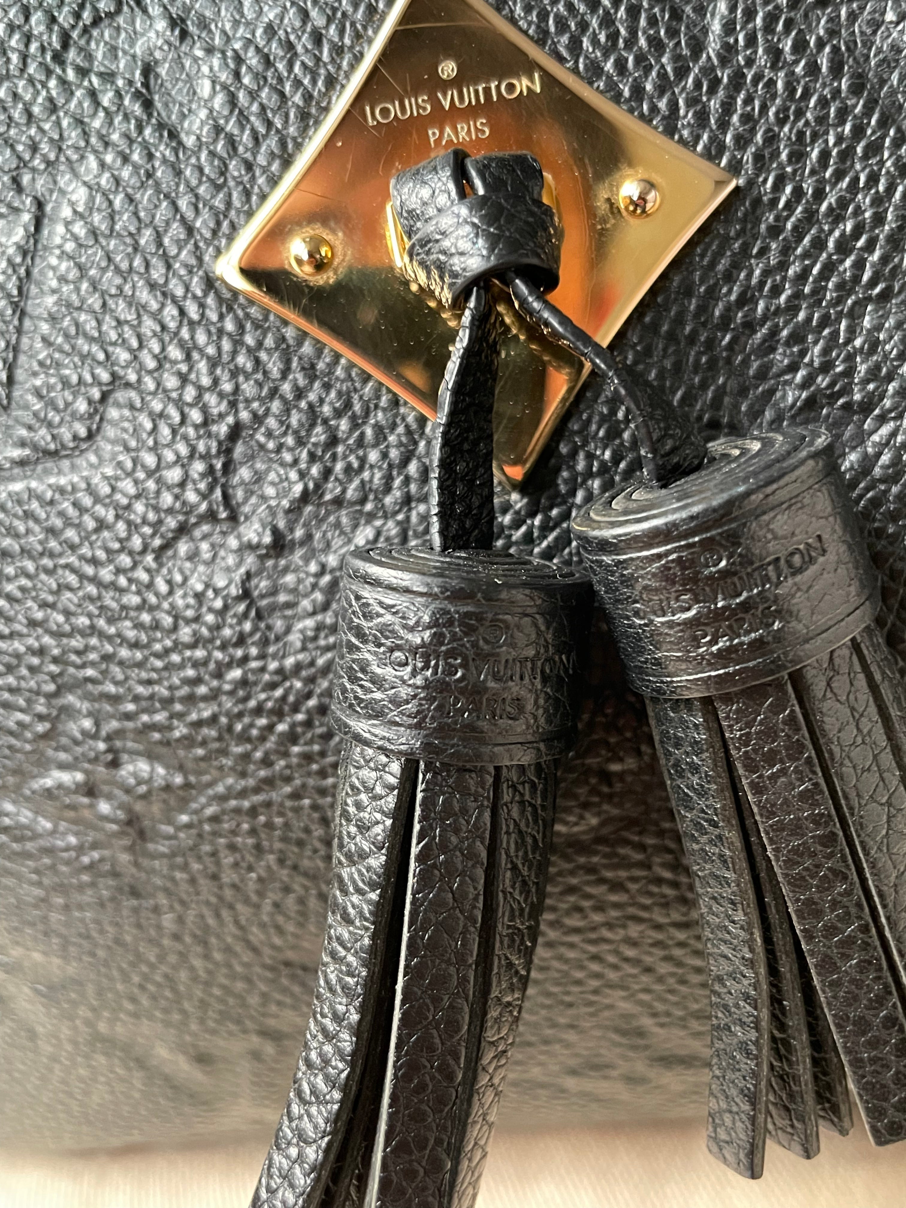 Louis Vuitton Saintonge Black Empreinte (RRP £1520)