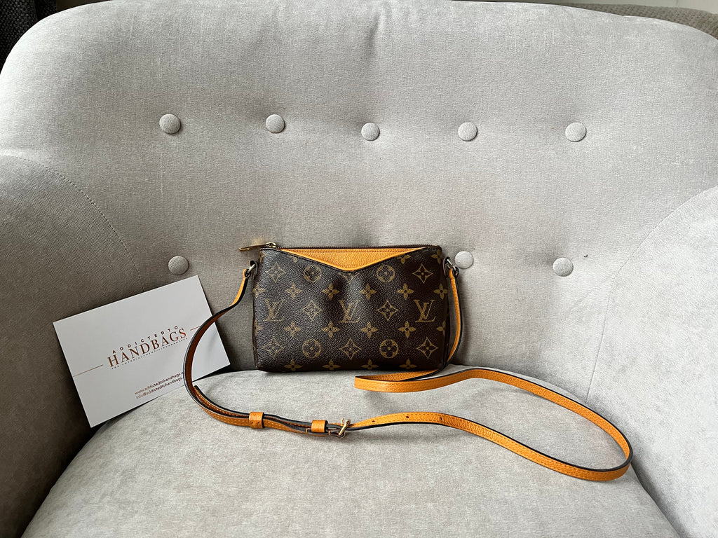 Louis Vuitton Monogram Safran Pallas Pochette