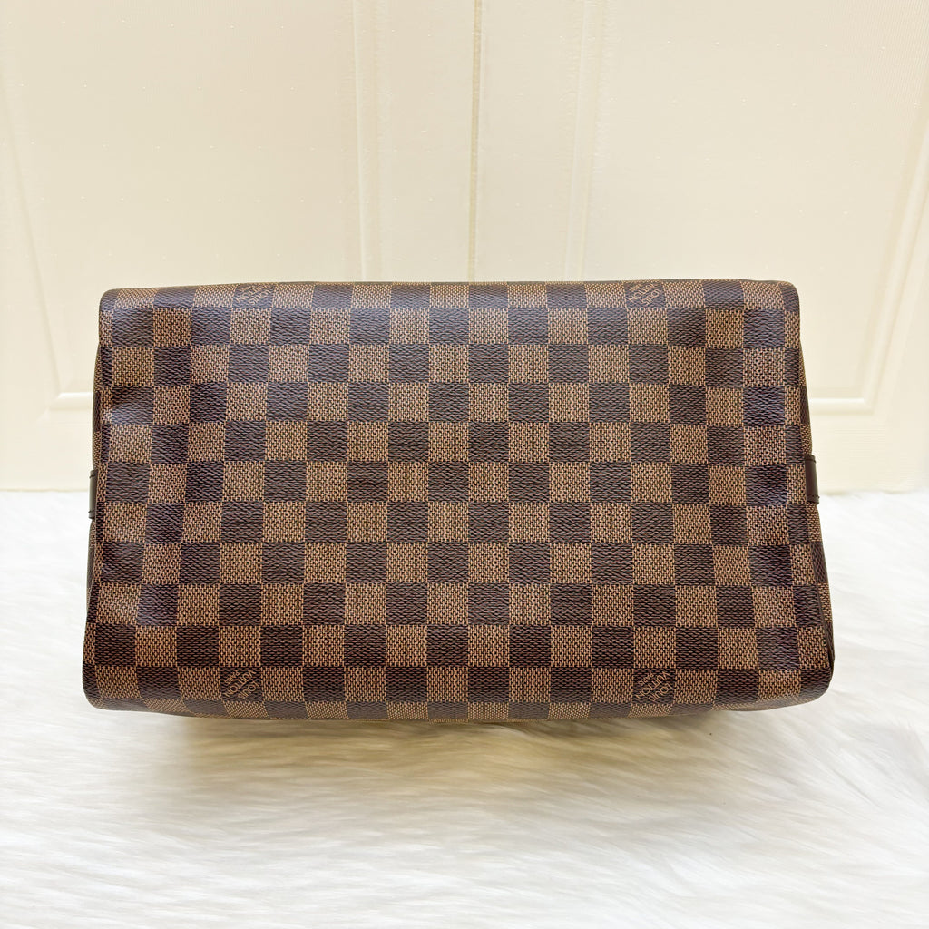 LV Speedy 30 Bandouliere in Damier Ebene Canvas GHW