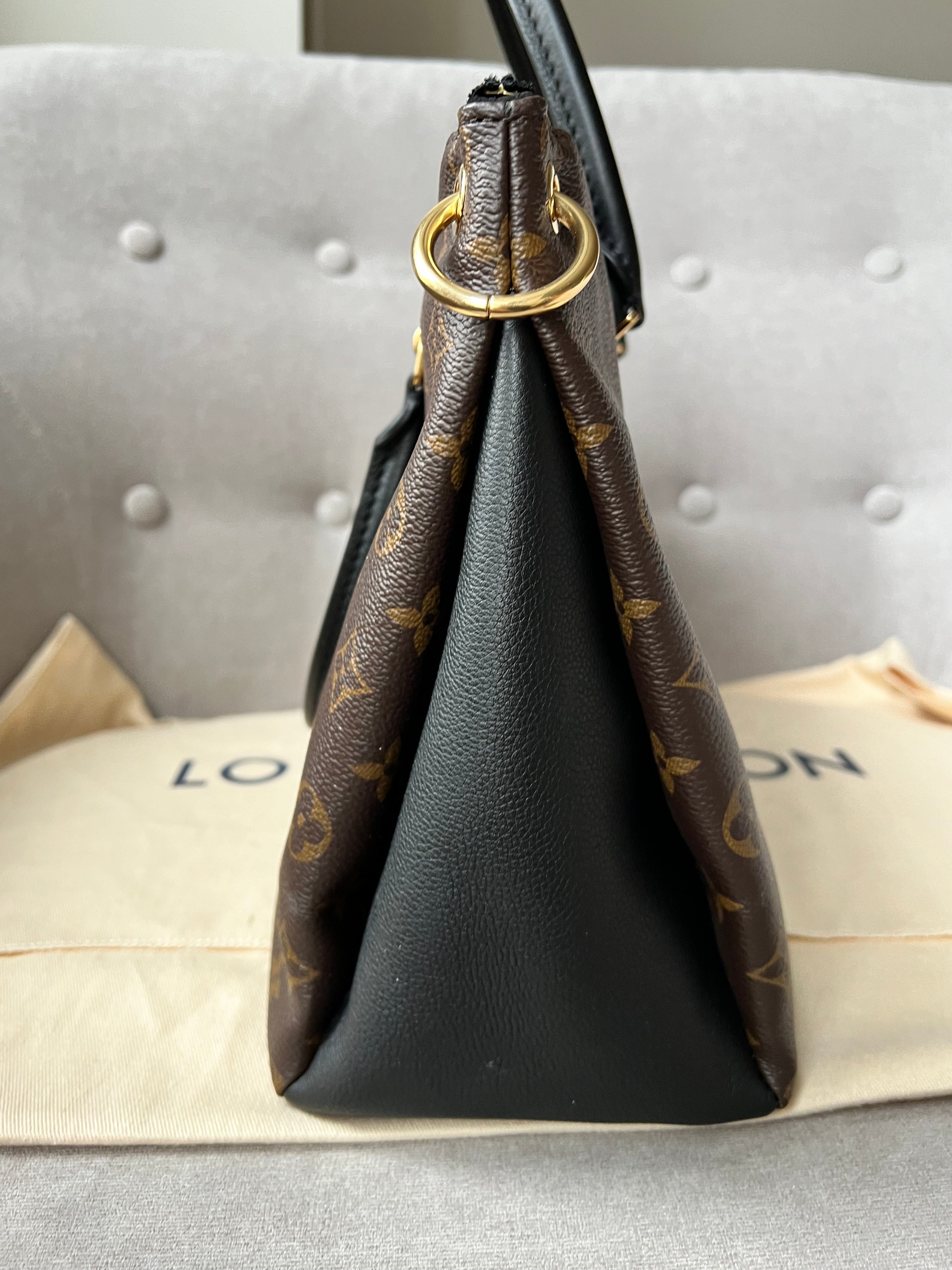 Louis Vuitton Pallas Tote in Monogram and Black (RRP £1960)