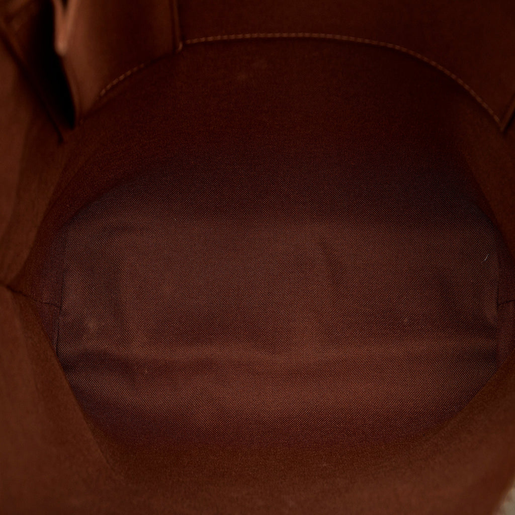 Brown Louis Vuitton Monogram Odeon GM Satchel