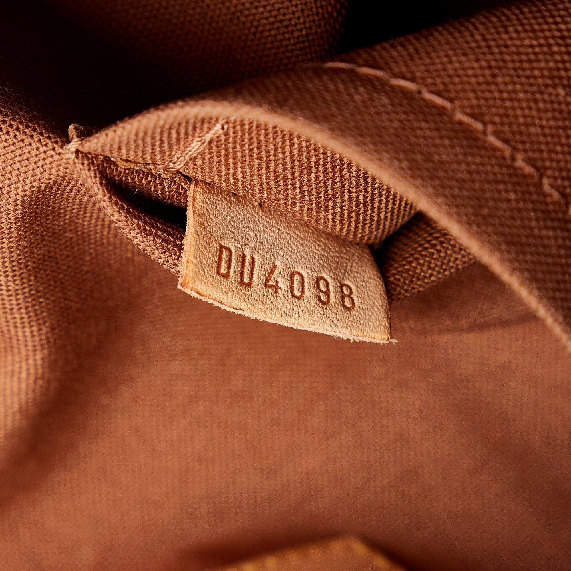 Brown Louis Vuitton Monogram Odeon GM Satchel