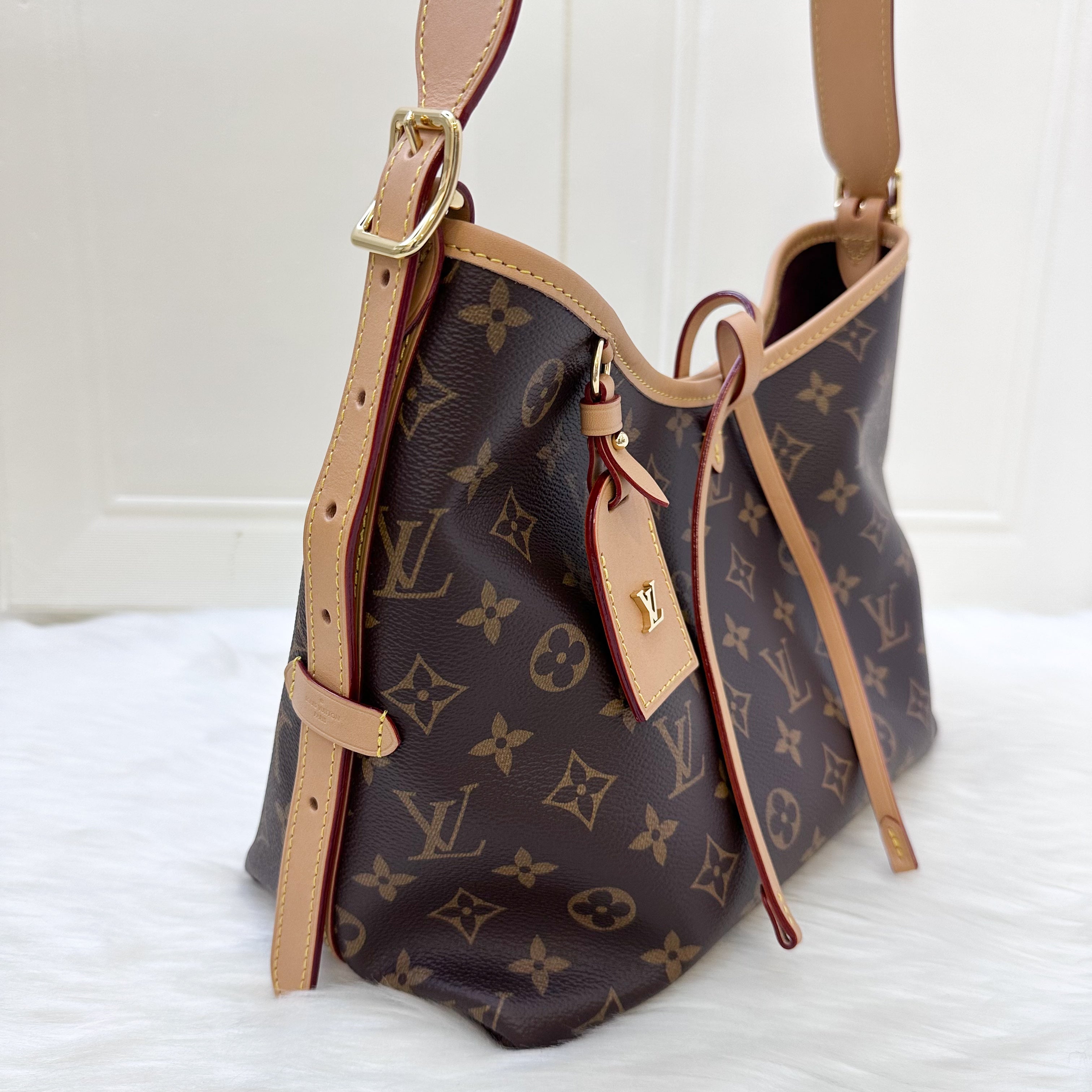 LV Carryall PM in Monogram Canvas and GHW