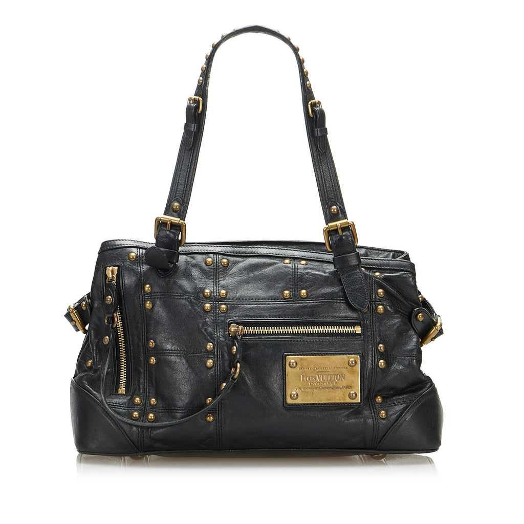 Louis Vuitton Sac Riveting Black