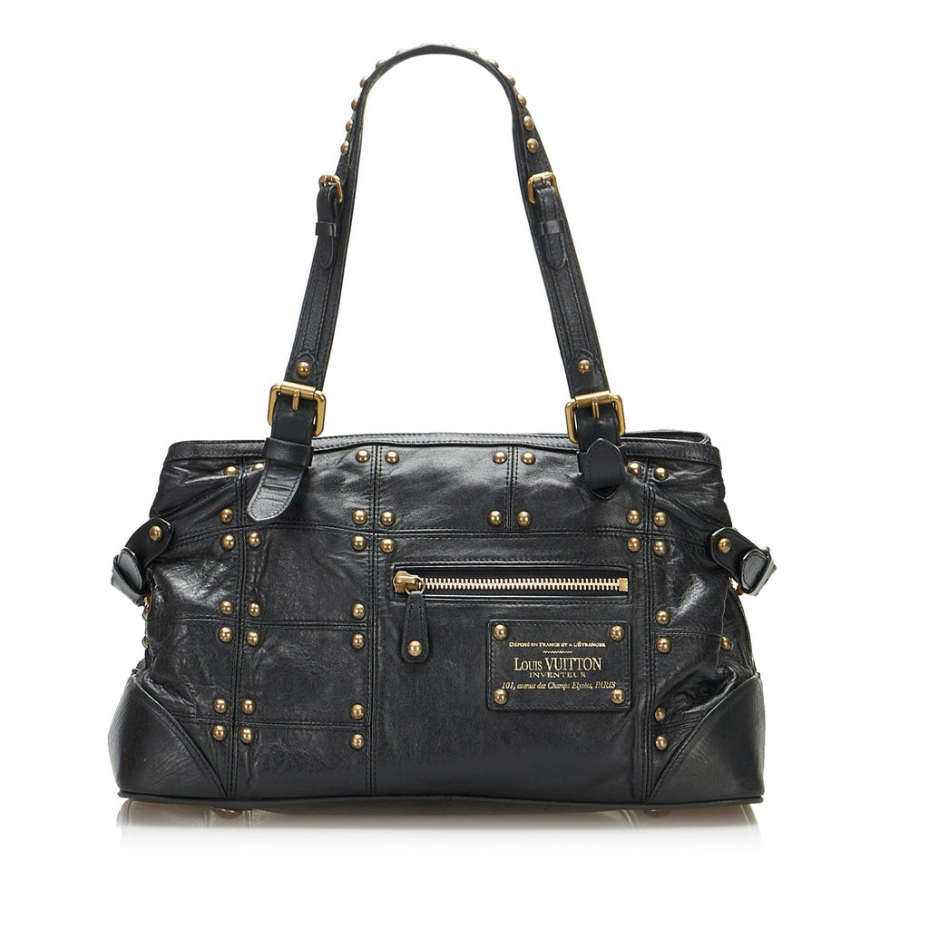 Louis Vuitton Sac Riveting Black