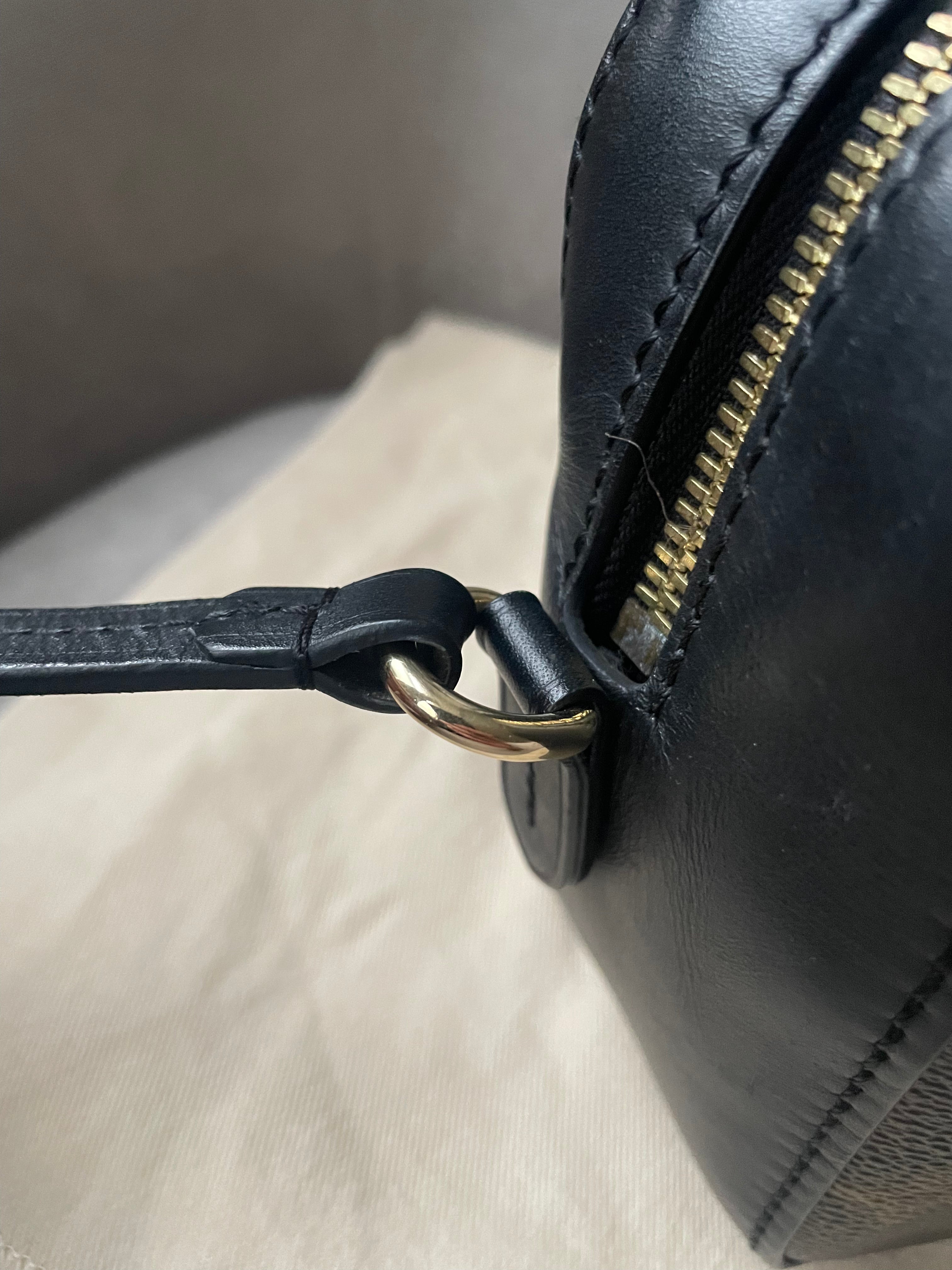 Louis Vuitton Saintonge Black and Monogram
