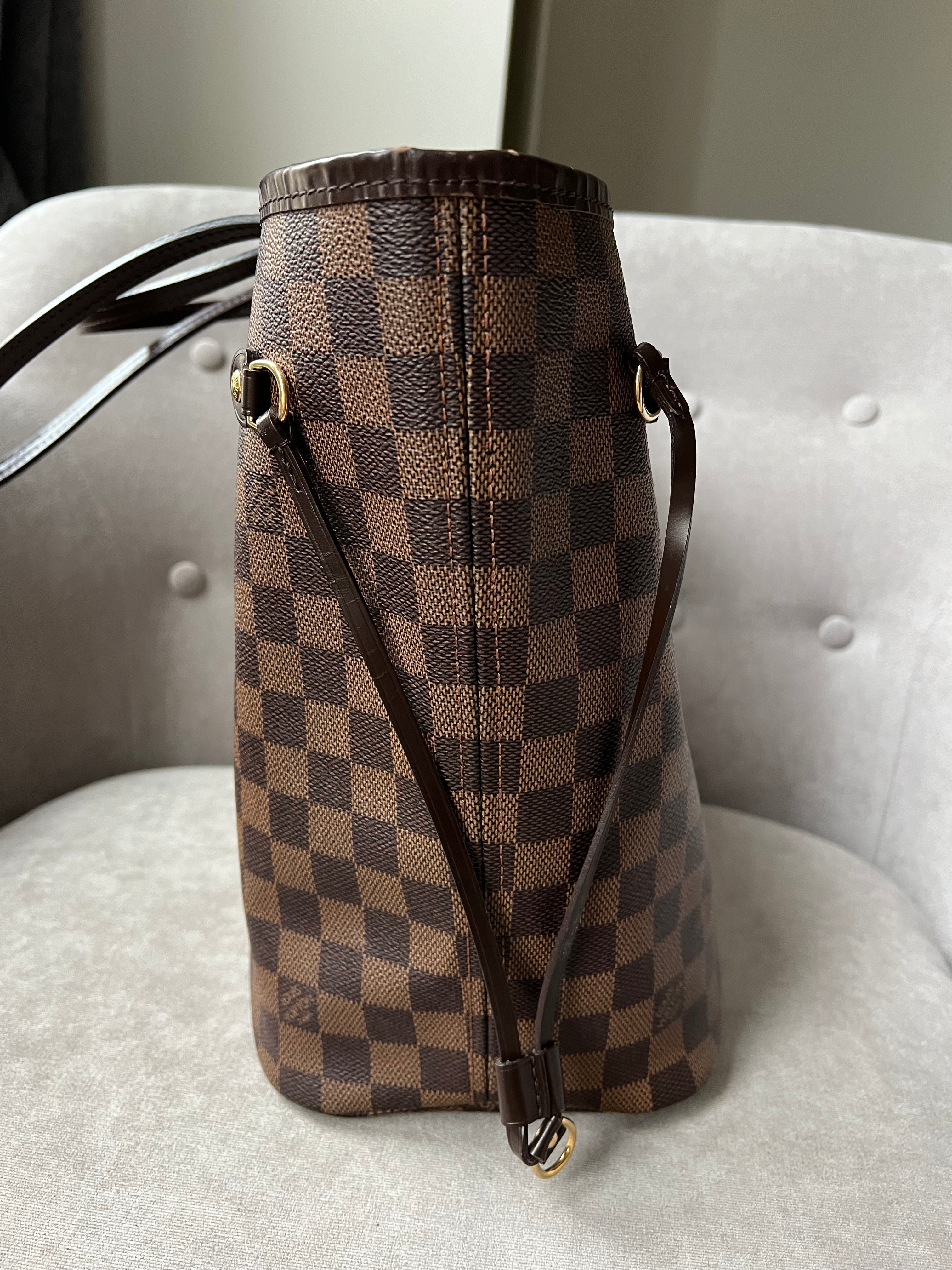 Louis Vuitton Neverfull MM Damier Ebene Cherry Interior (RRP £1410)
