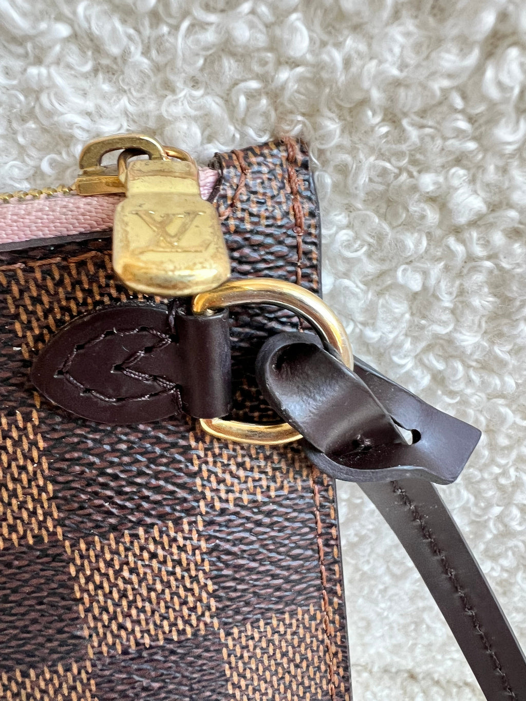 Louis Vuitton Pouch (from Neverfull) in Damier Ebene