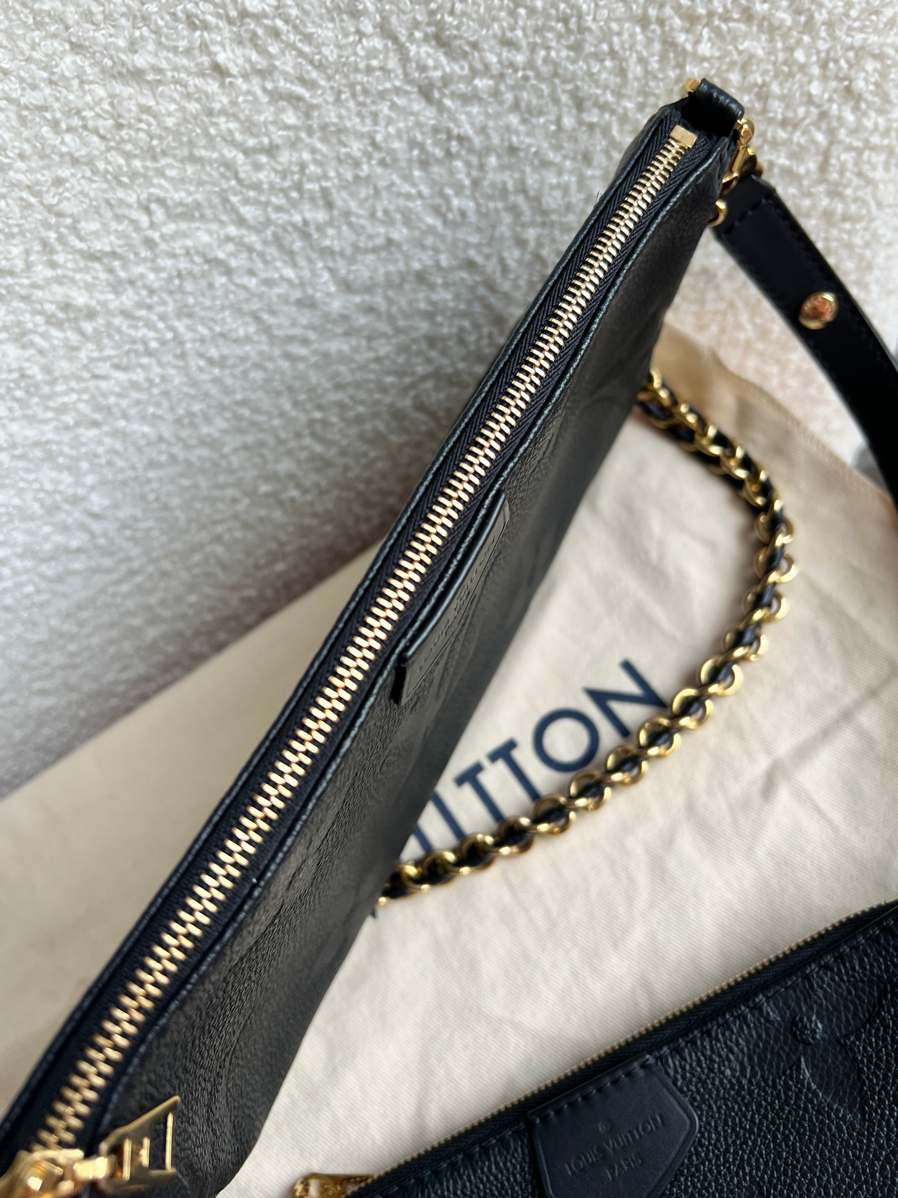 Louis Vuitton Multi Pochette Accessoires Black Empreinte (RRP £2140)
