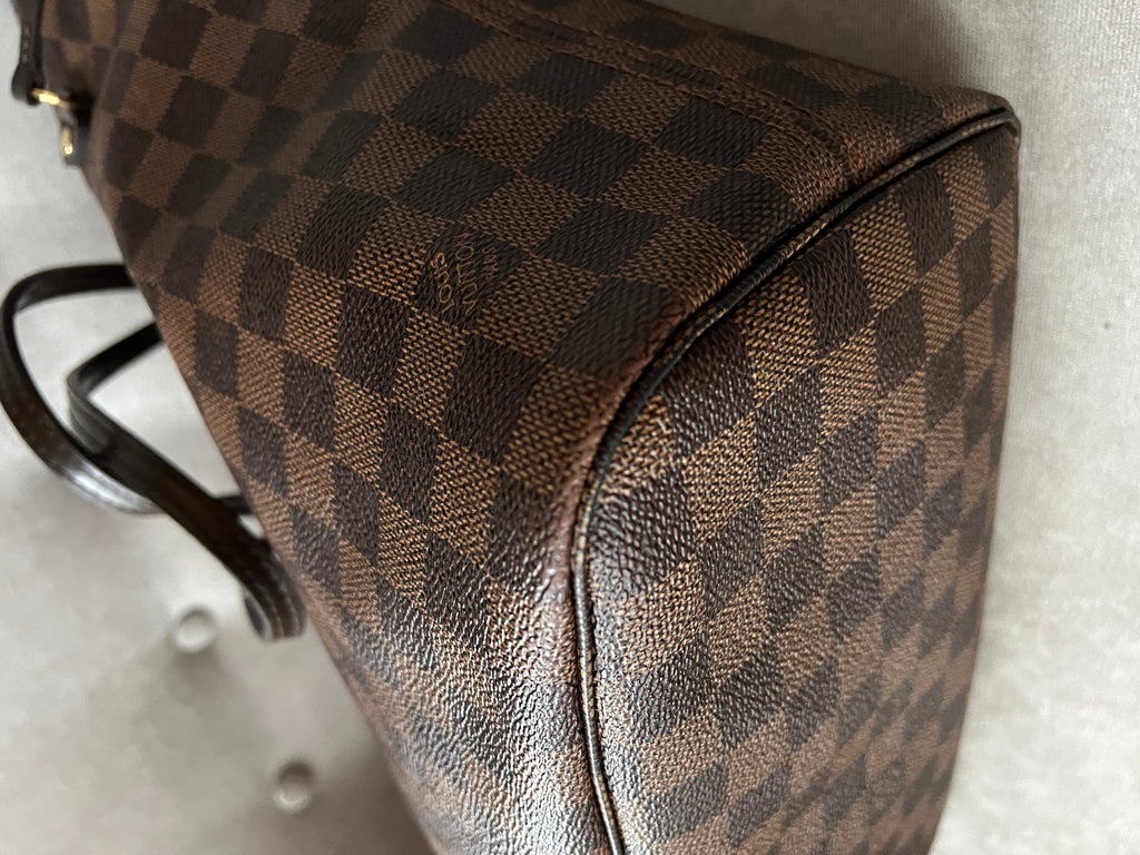 Louis Vuitton Neverfull MM Damier Ebene Cherry Interior (RRP £1,410)