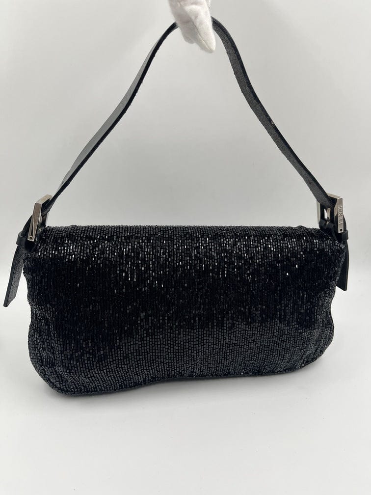 Fendi Sequin Beaded Baguette Bag