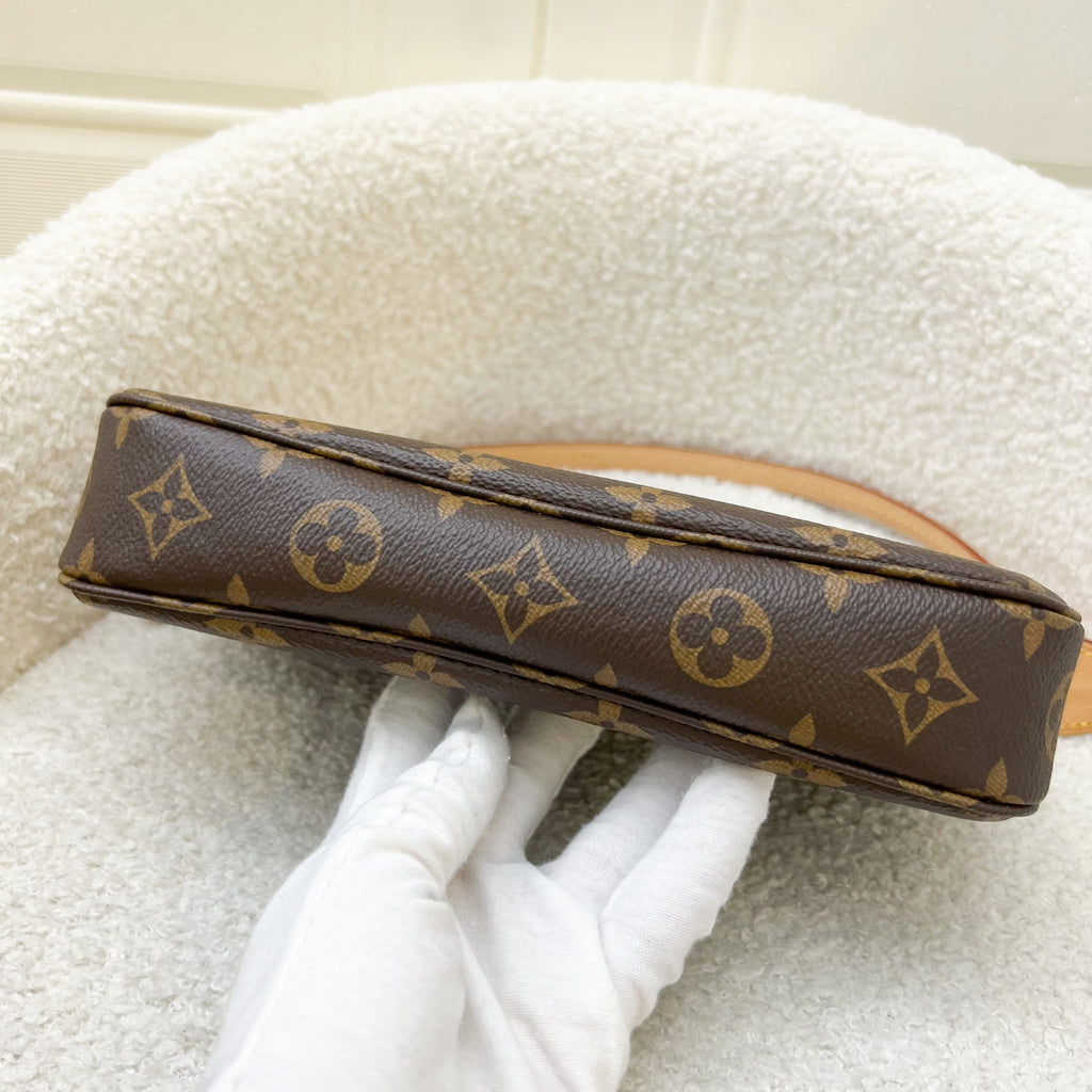 LV Pochette Accessoires in Monogram Canvas and GHW