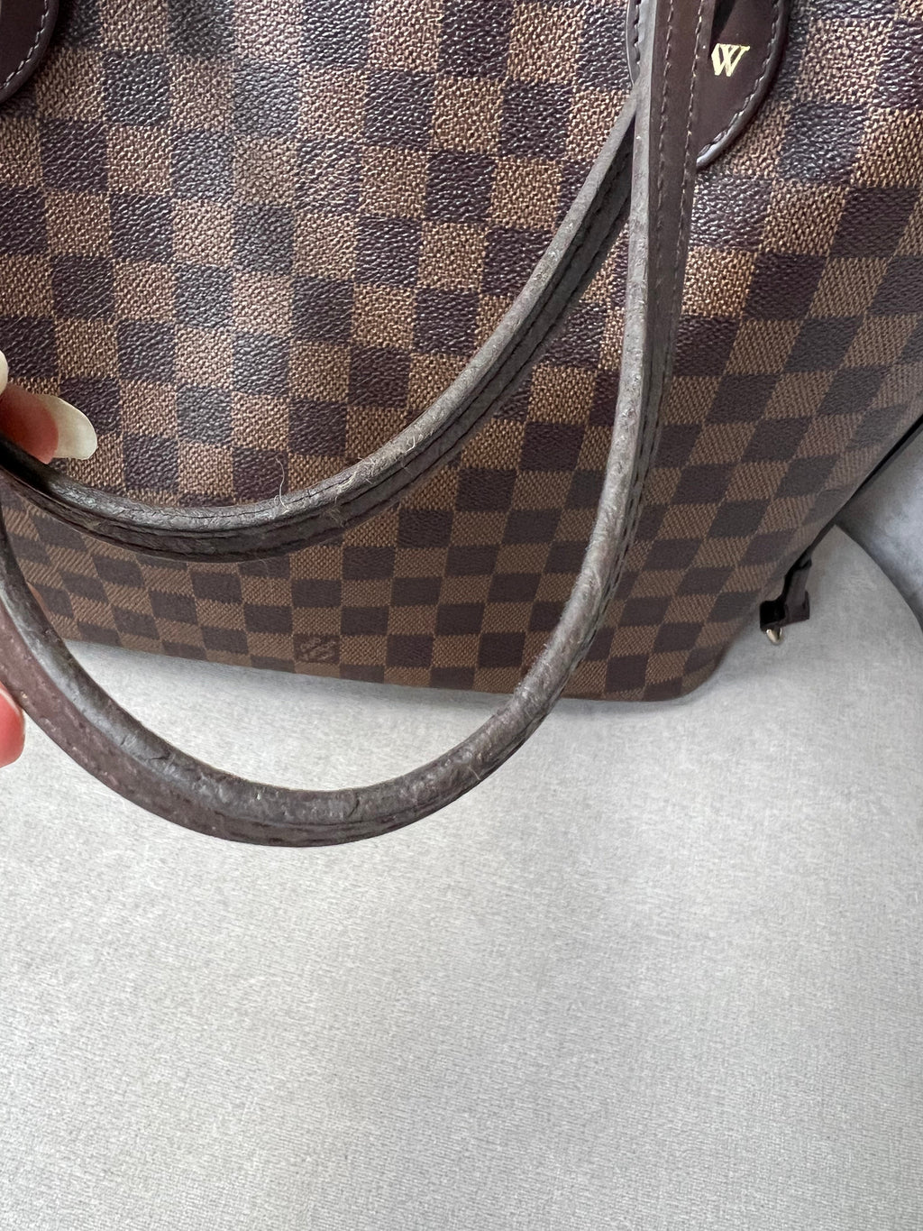 Louis Vuitton Neverfull MM Damier Ebene Cherry Interior (RRP £1,410)