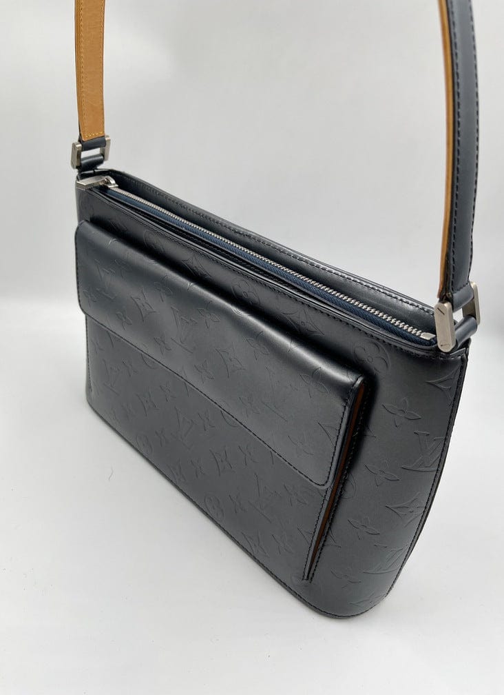 Louis Vuitton Mat Allston Handbag Monogram Vernis