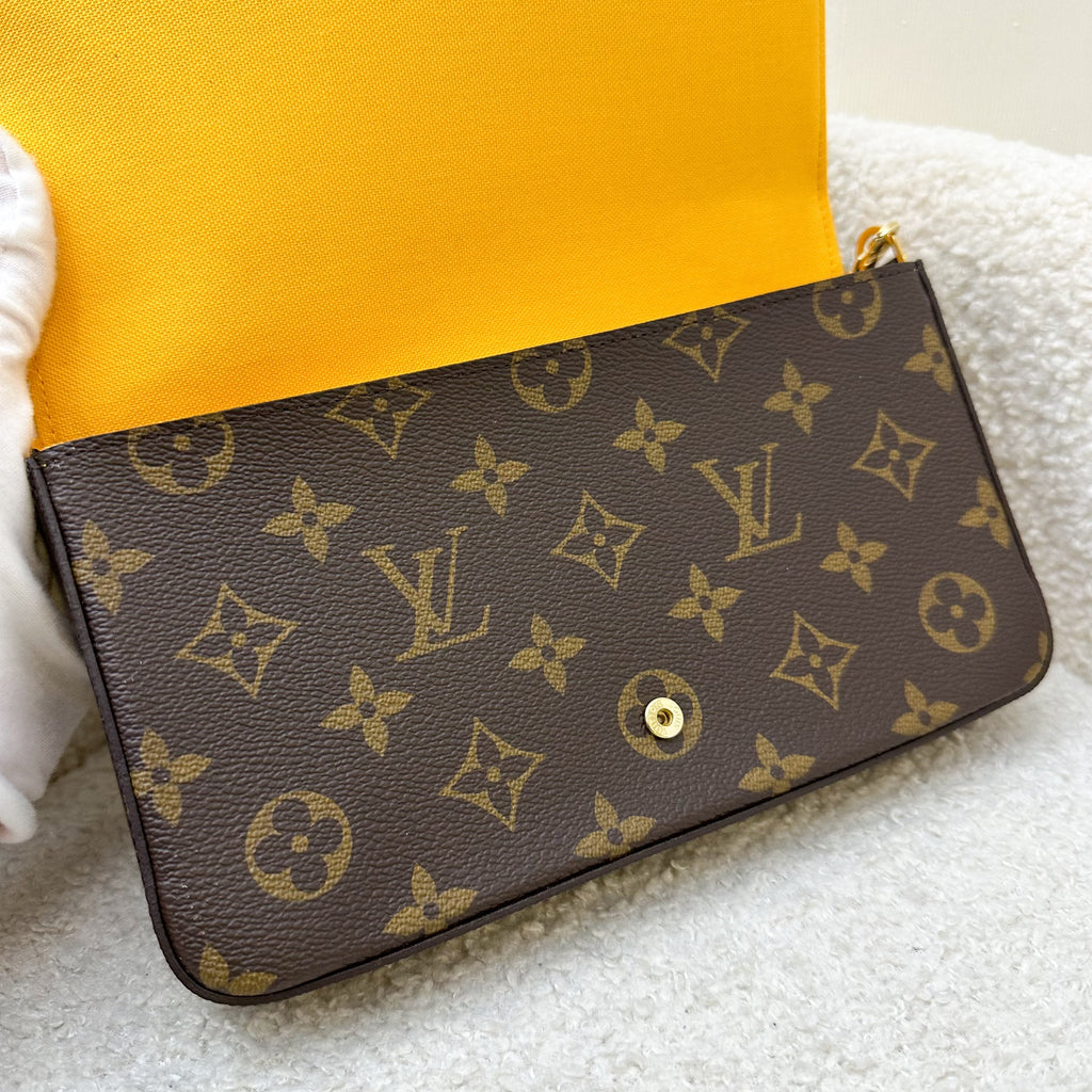 LV Felicie Pochette in Vivienne in New York Monogram Canvas and GHW