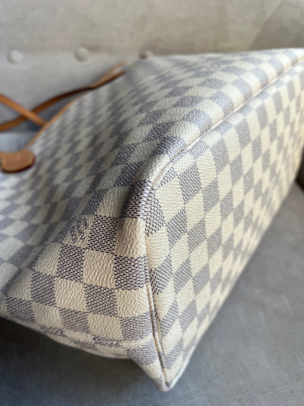 Louis Vuitton Neverfull MM Monogram Damier Azur (RRP £1,410)