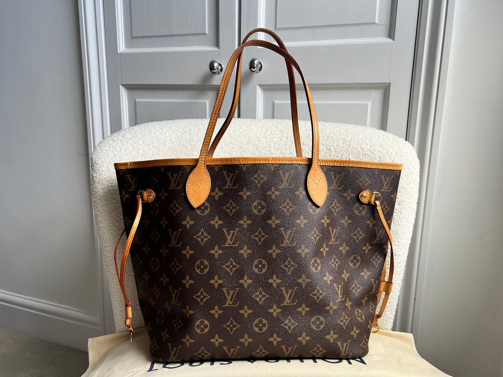 Louis Vuitton Neverfull MM Monogram Pivoine (RRP £1,410)