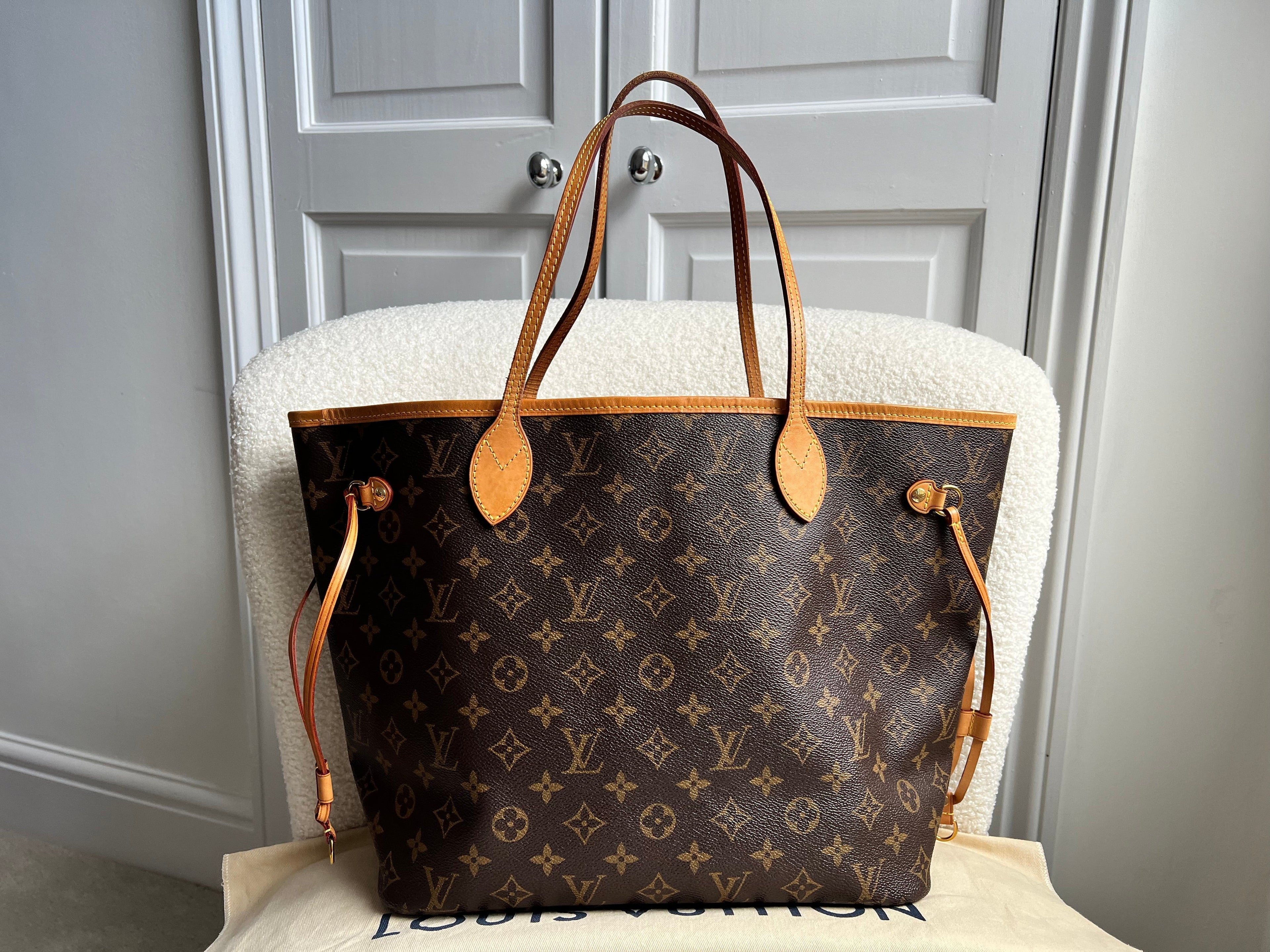 Louis Vuitton Neverfull MM Monogram Pivoine (RRP £1,410)