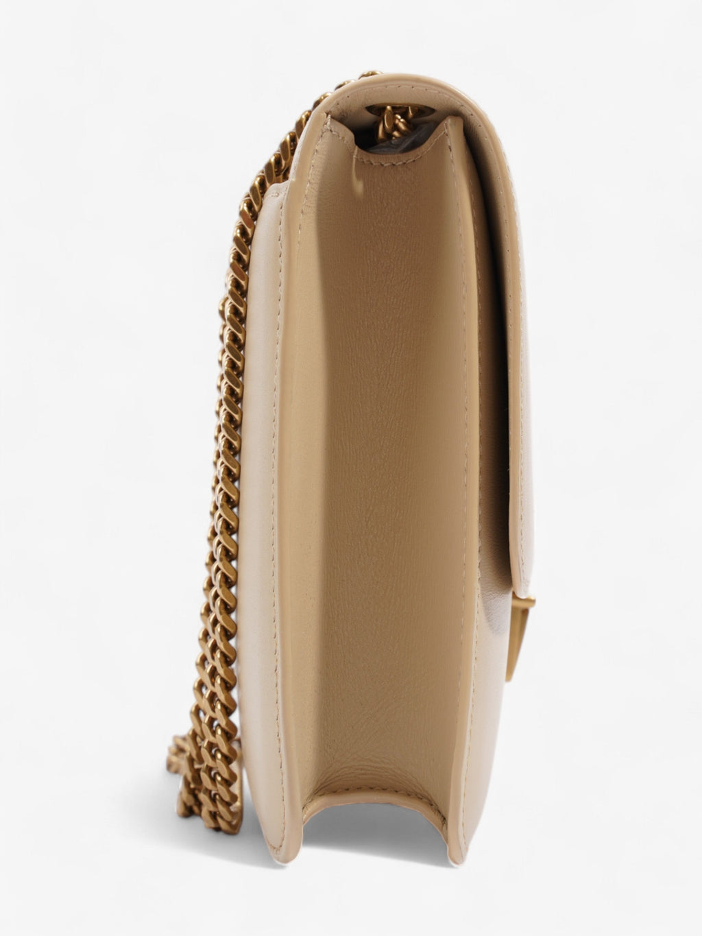 Saint Laurent Tuc Beige Leather
