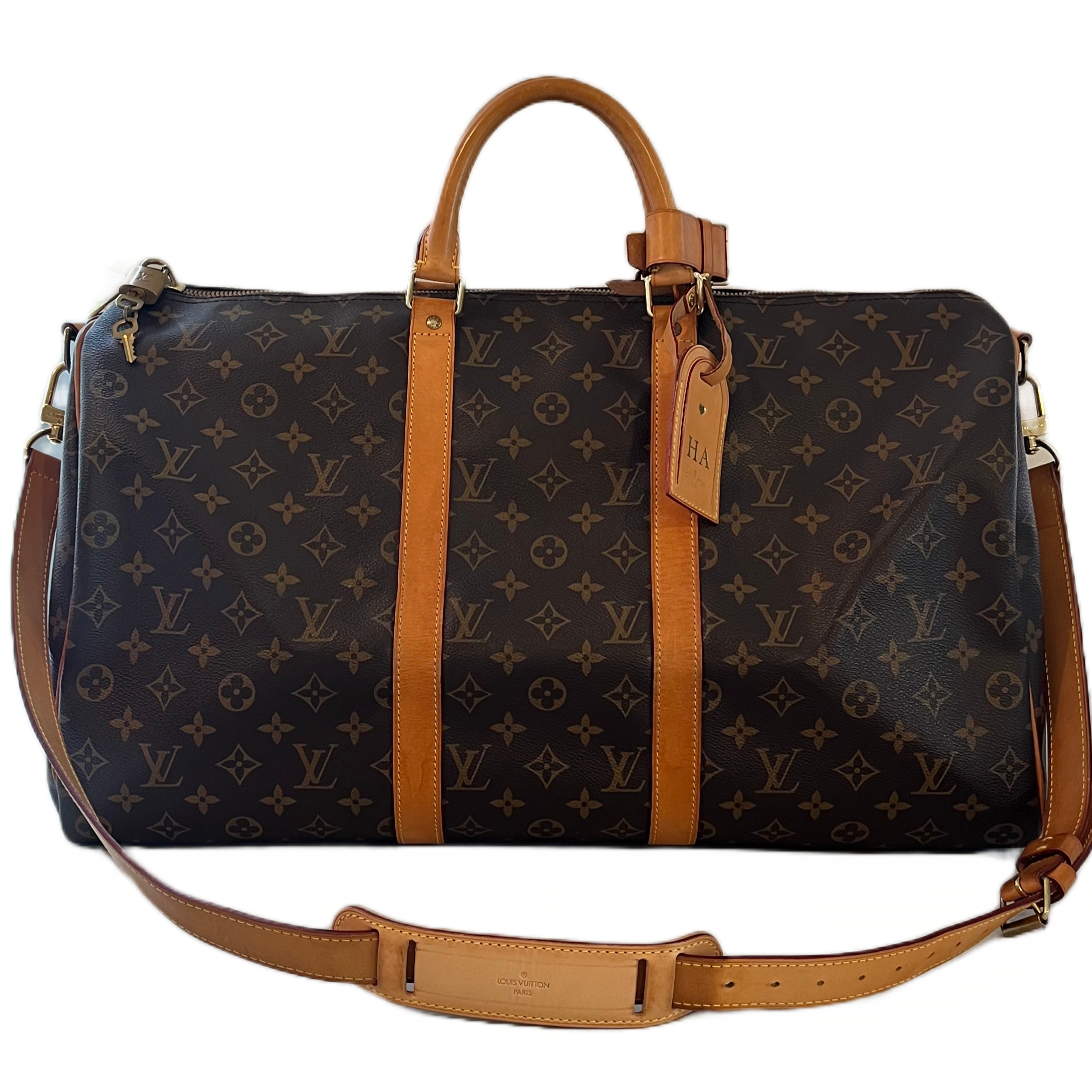 Louis Vuitton Keepall 50 Bandouliere, Monogram Canvas