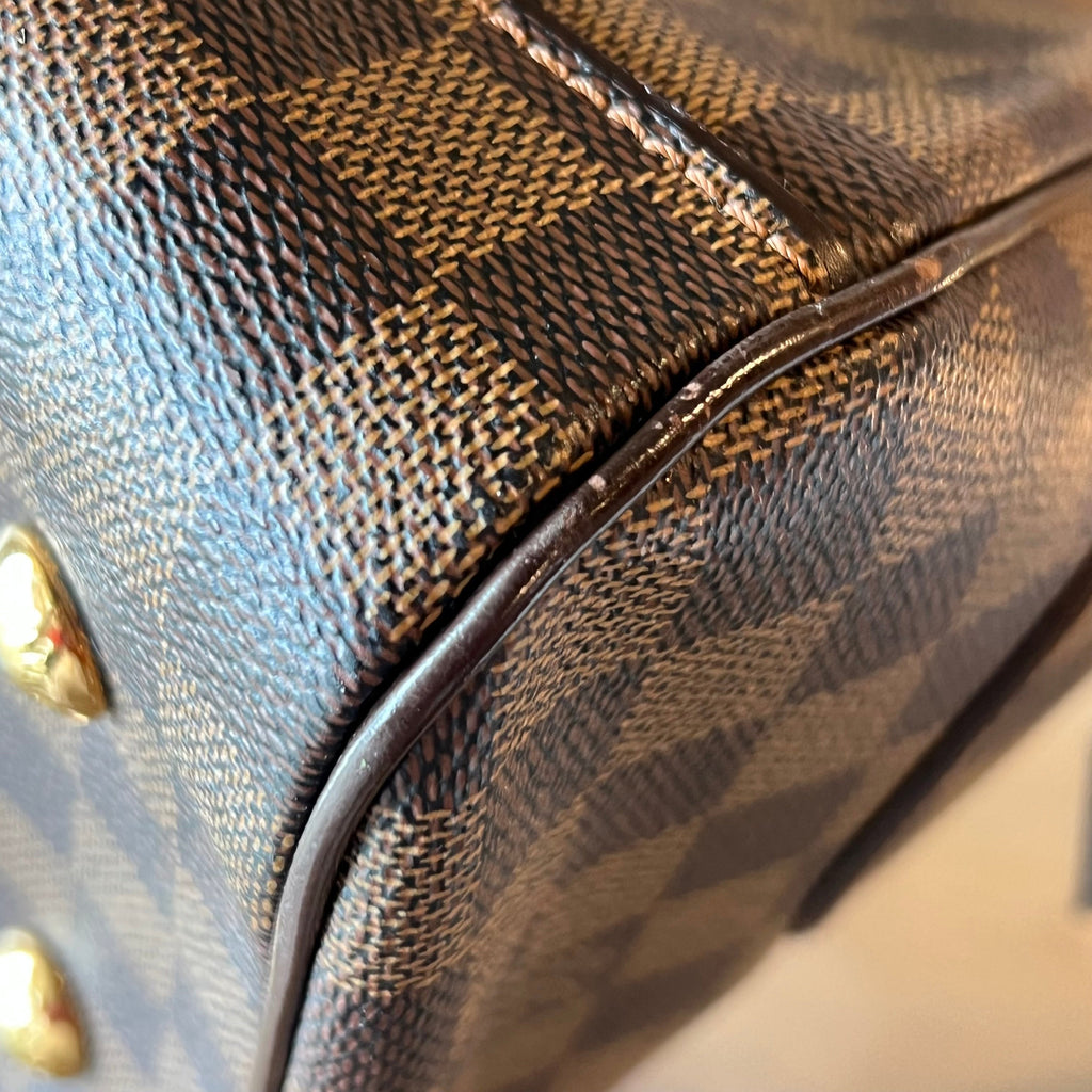 LOUIS VUITTON Duomo Damier Ebene Satchel