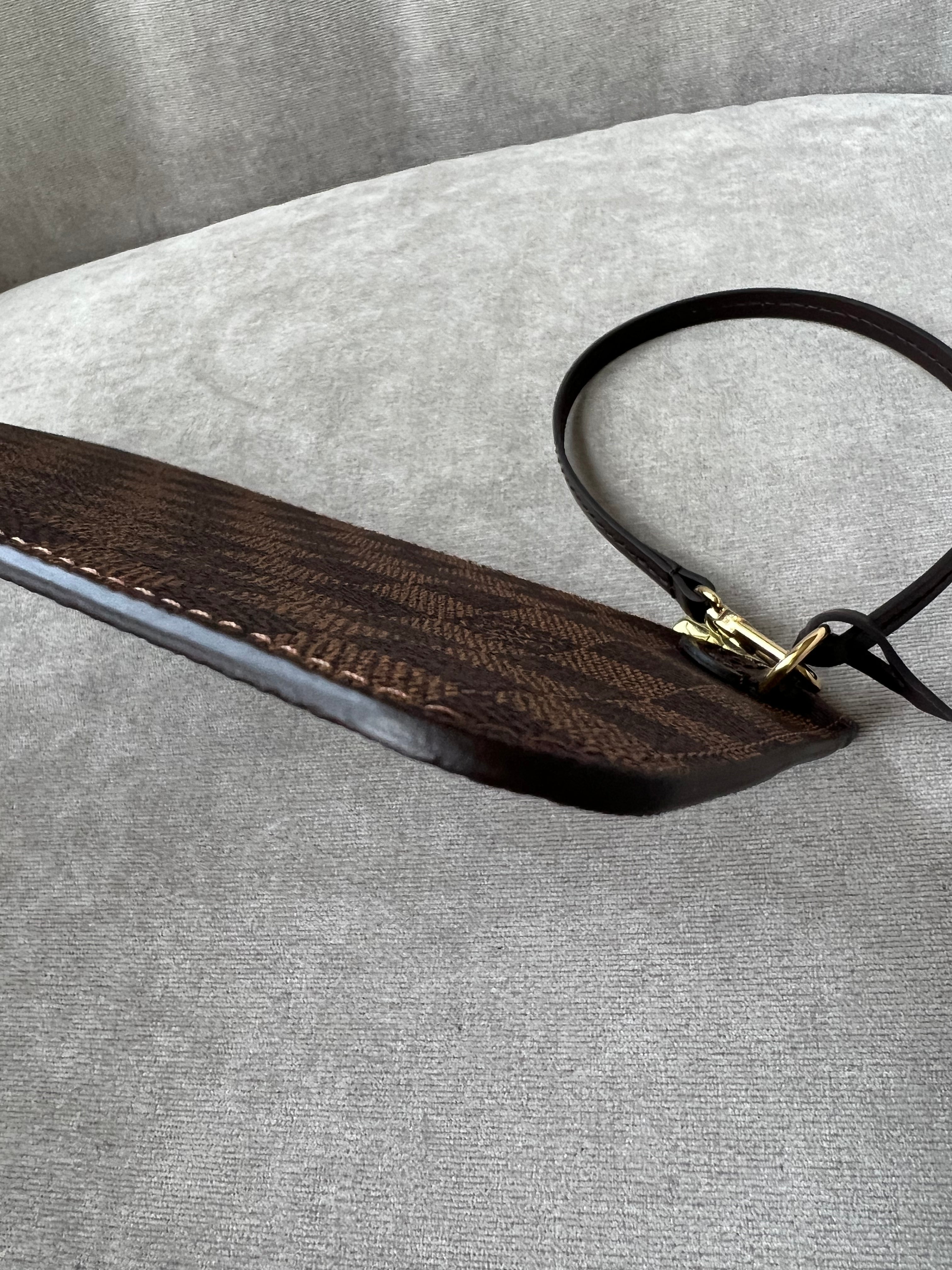 Louis Vuitton Pouch (from Neverfull) in Damier Ebene