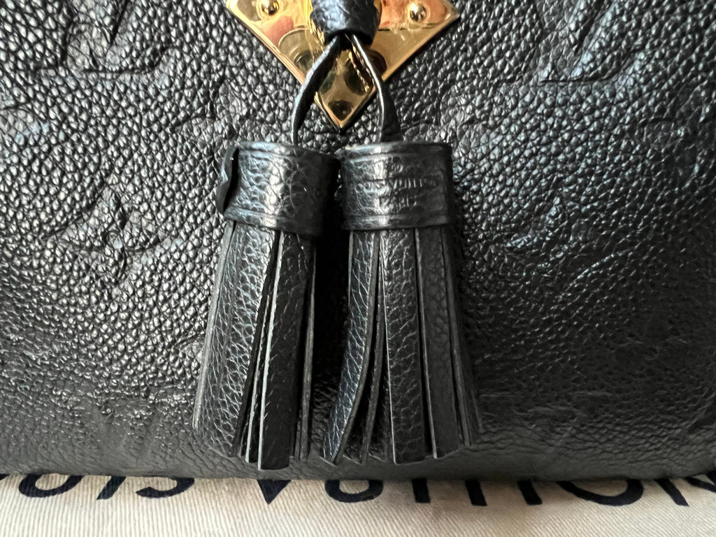 Louis Vuitton Saintonge Black Empreinte (RRP £1520)