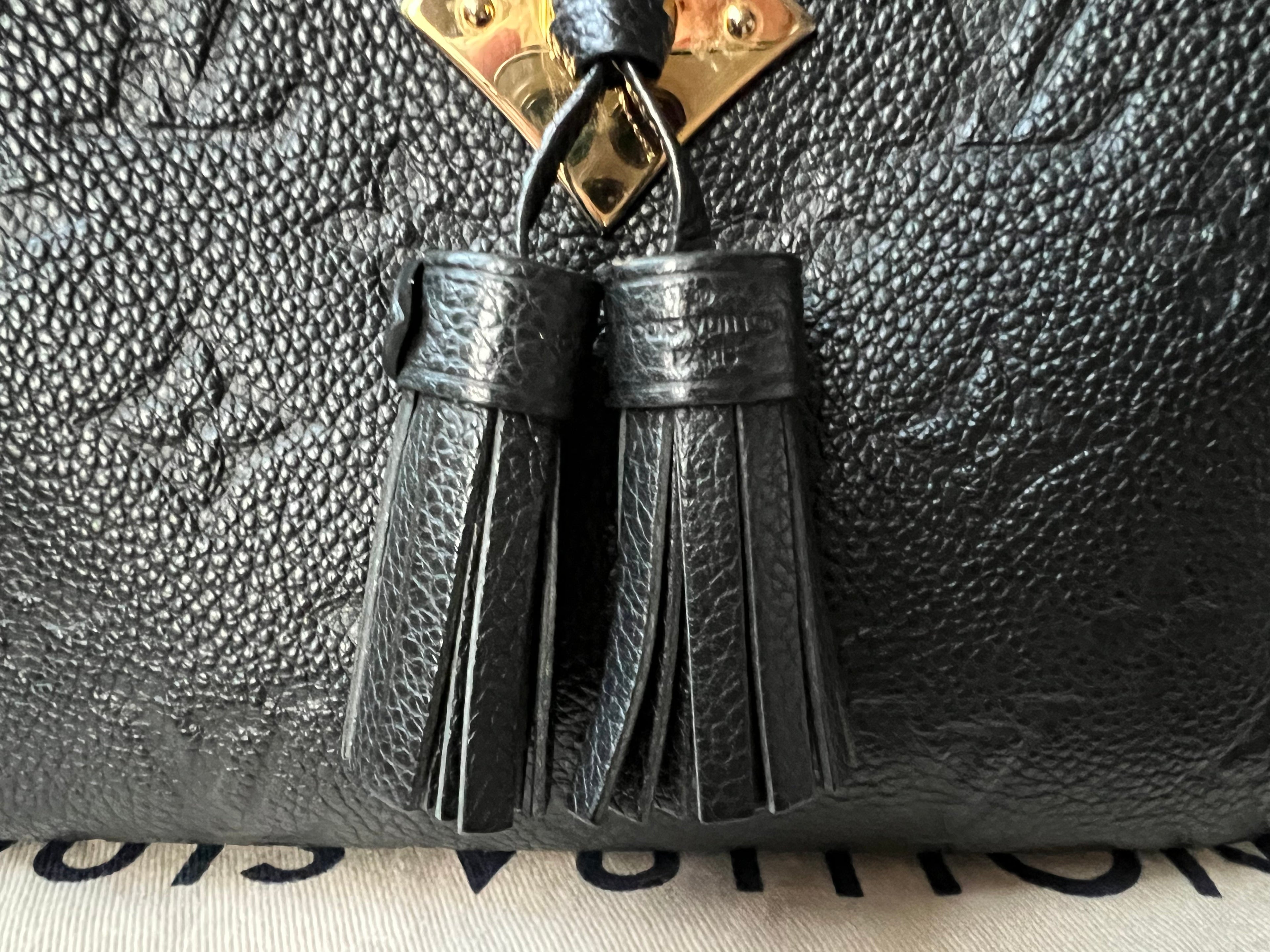 Louis Vuitton Saintonge Black Empreinte (RRP £1520)
