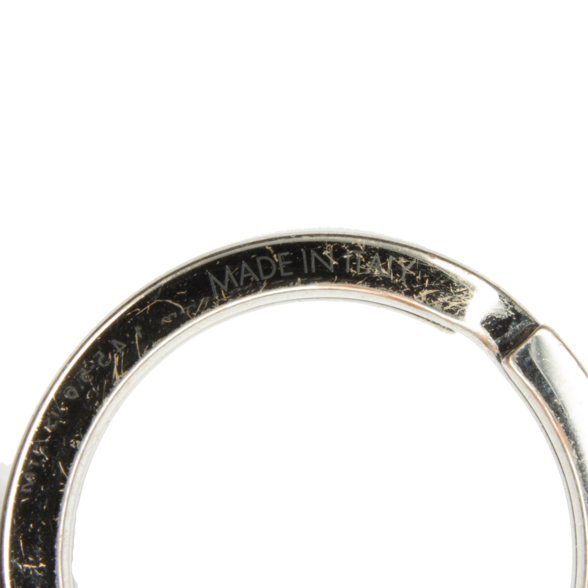 Brown Louis Vuitton Monogram Illustre Logos Bag Charm Key Chain