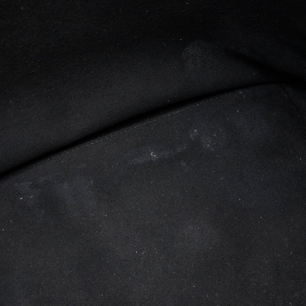 Black Ferragamo Gancini Tote Bag