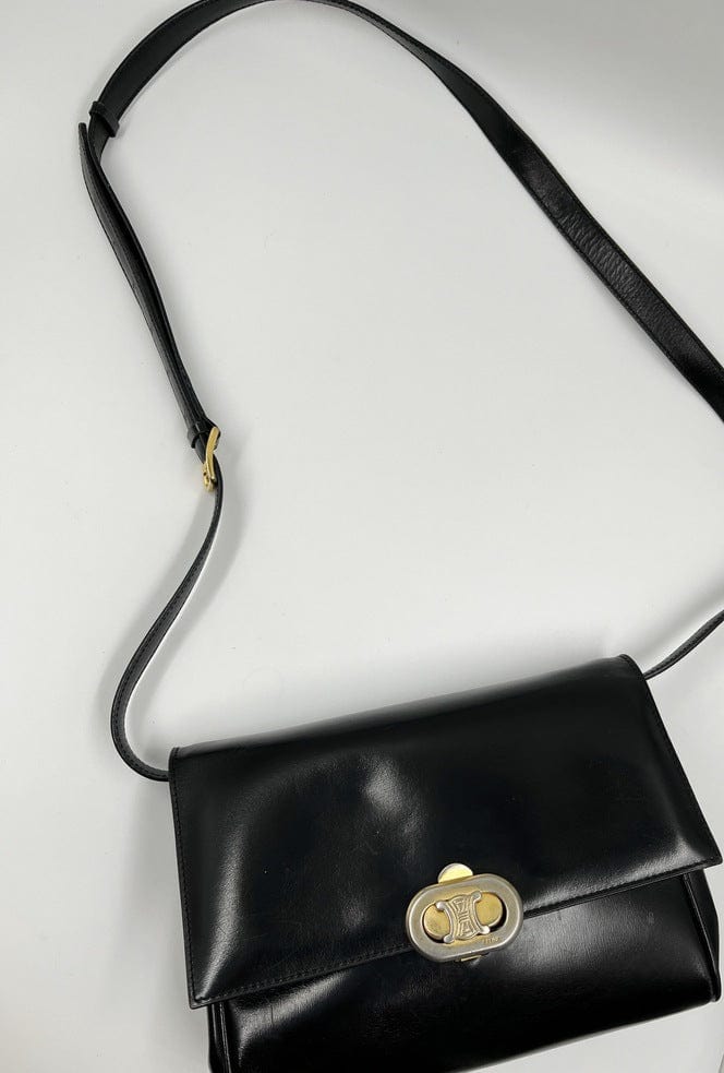 Vintage Celine Triomphe Box Bag