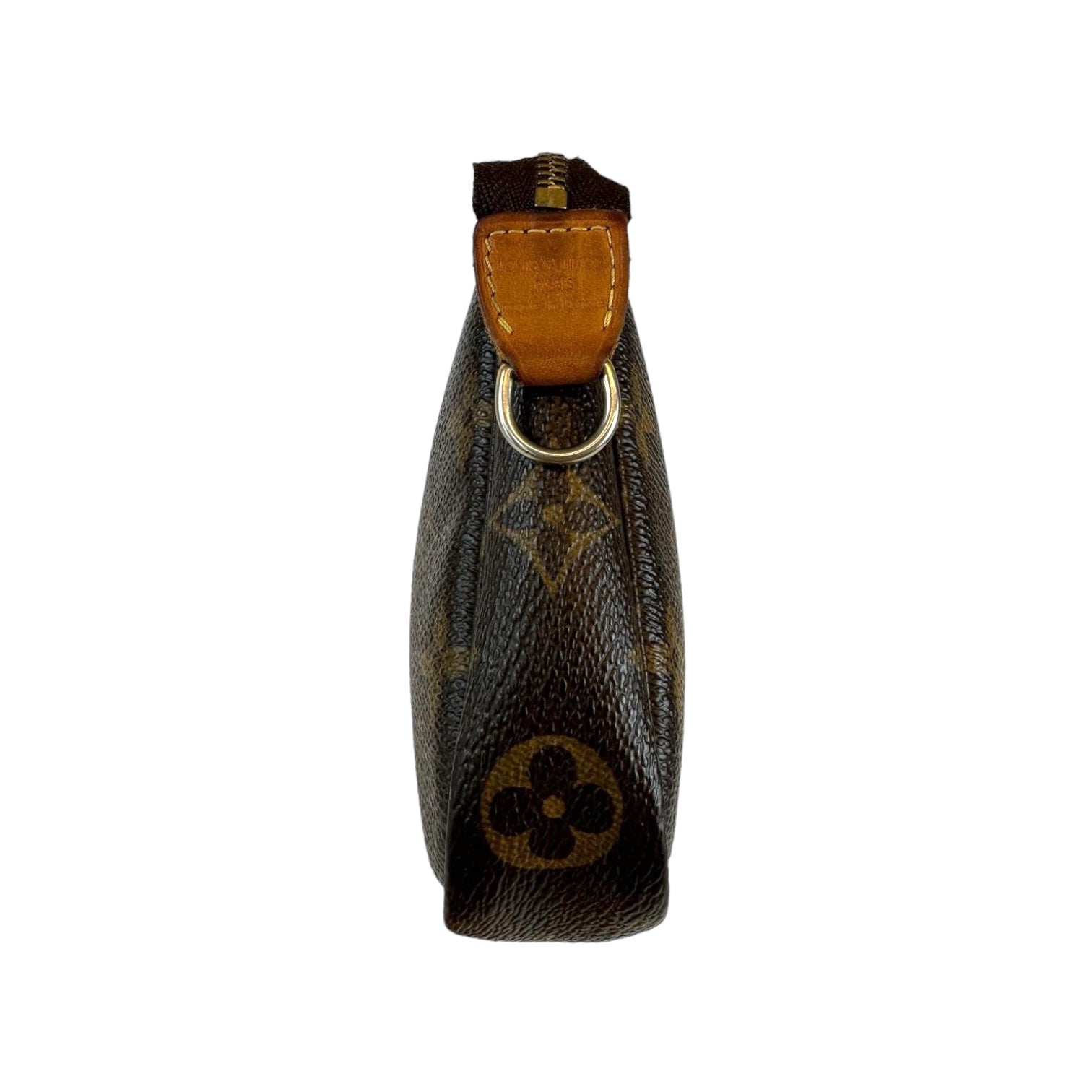 Louis Vuitton Pochette Accessories Monogram Canvas Long Strap