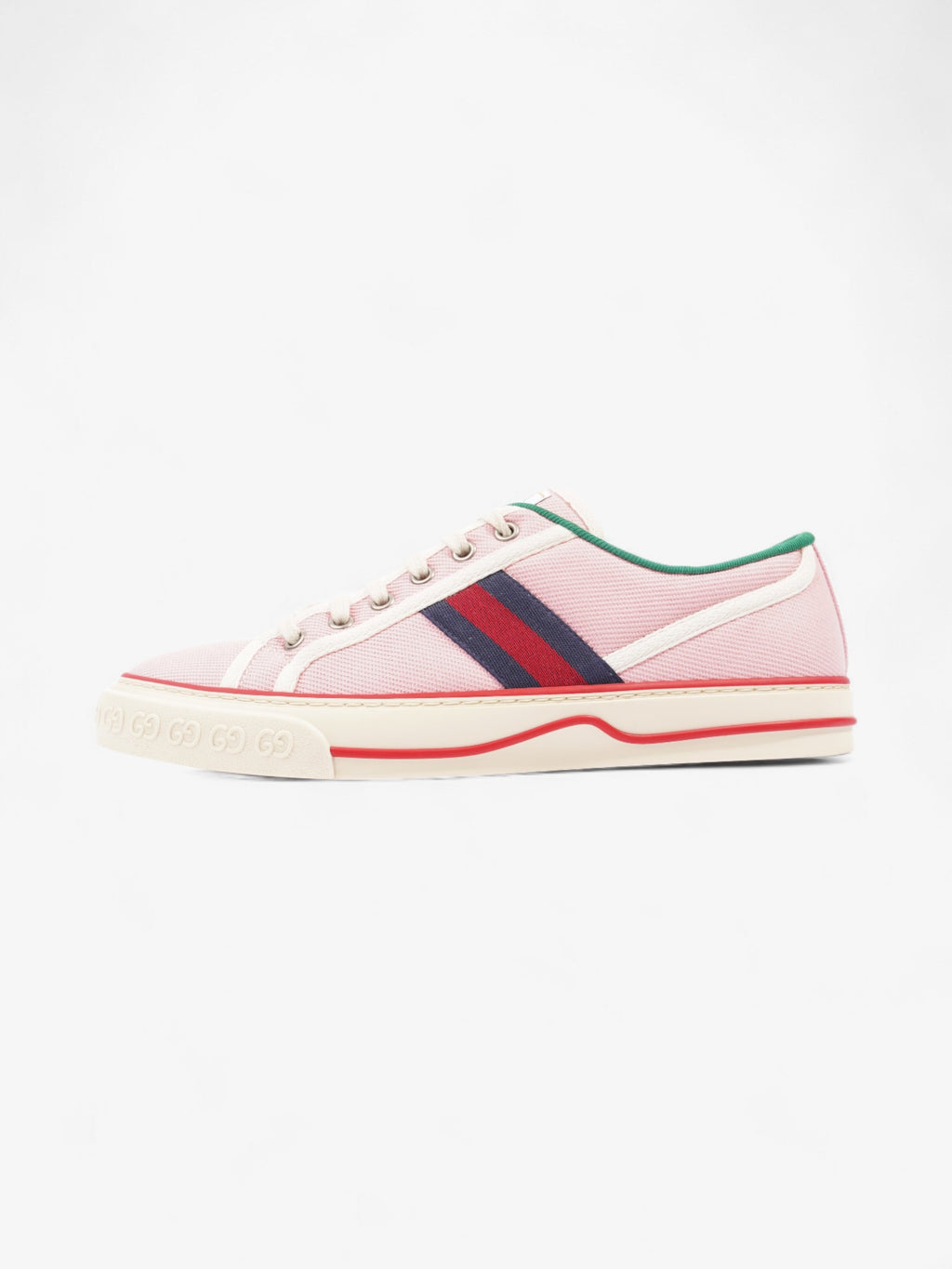 Gucci Tennis 1977 Pink / Green / Red Cotton EU 40 UK 7