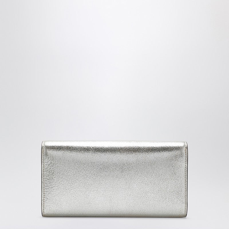 Jimmy Choo Emmie Shoulder Bag With Glitter Champagne Women
