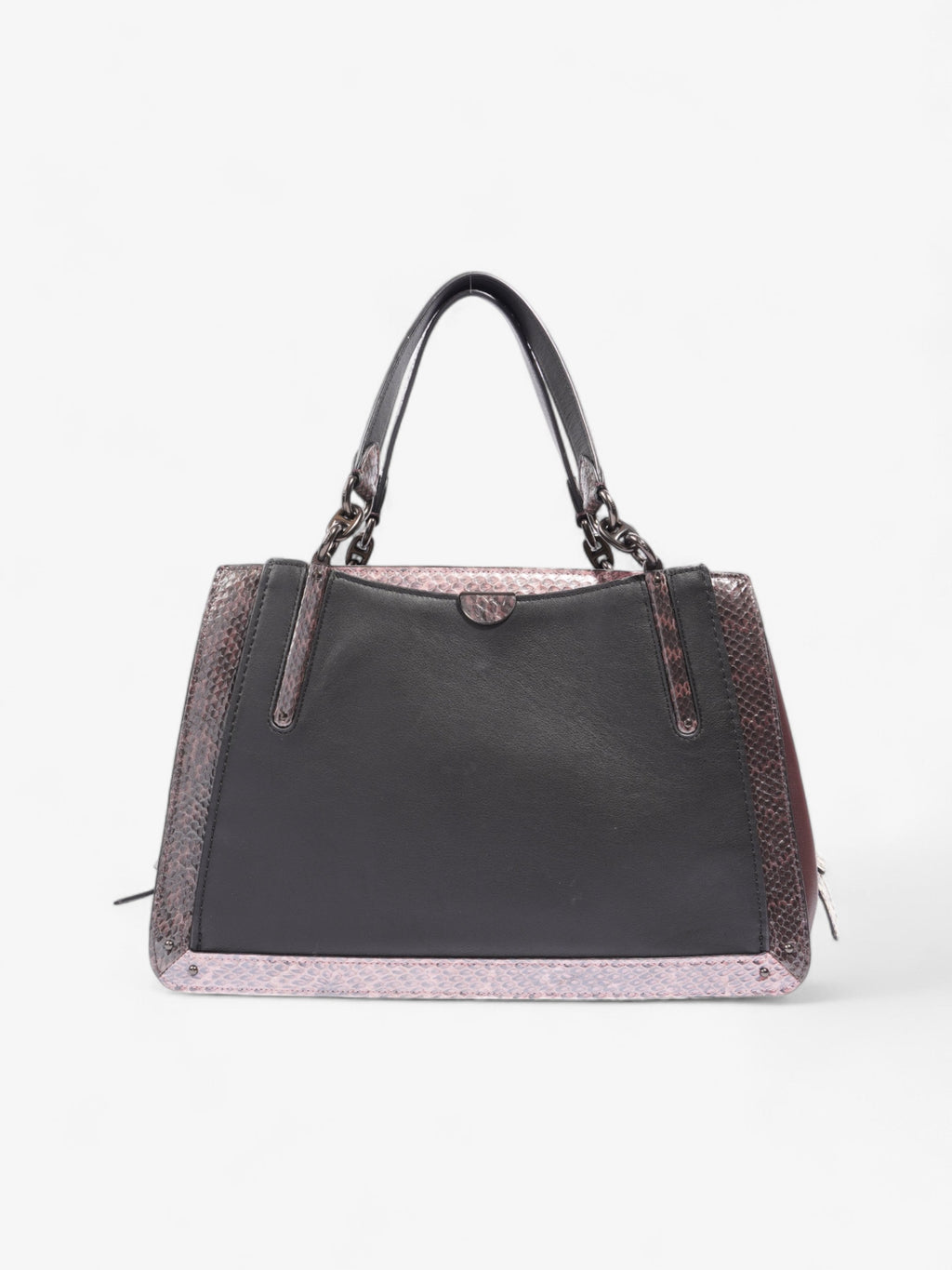 Coach Dreamer Black / Burgundy Leather 36