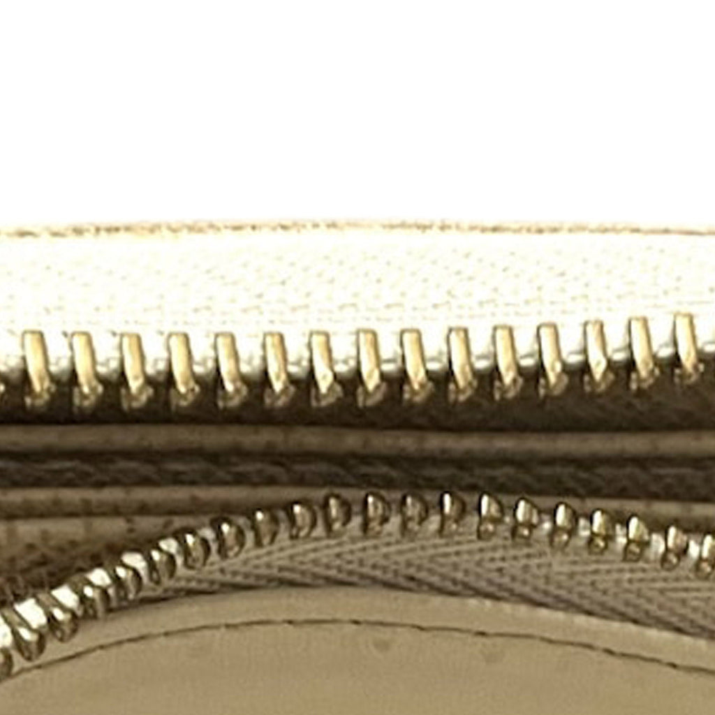 White Louis Vuitton Damier Azur Zippy Wallet