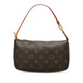 Brown Louis Vuitton Monogram Pochette Accessoires Baguette