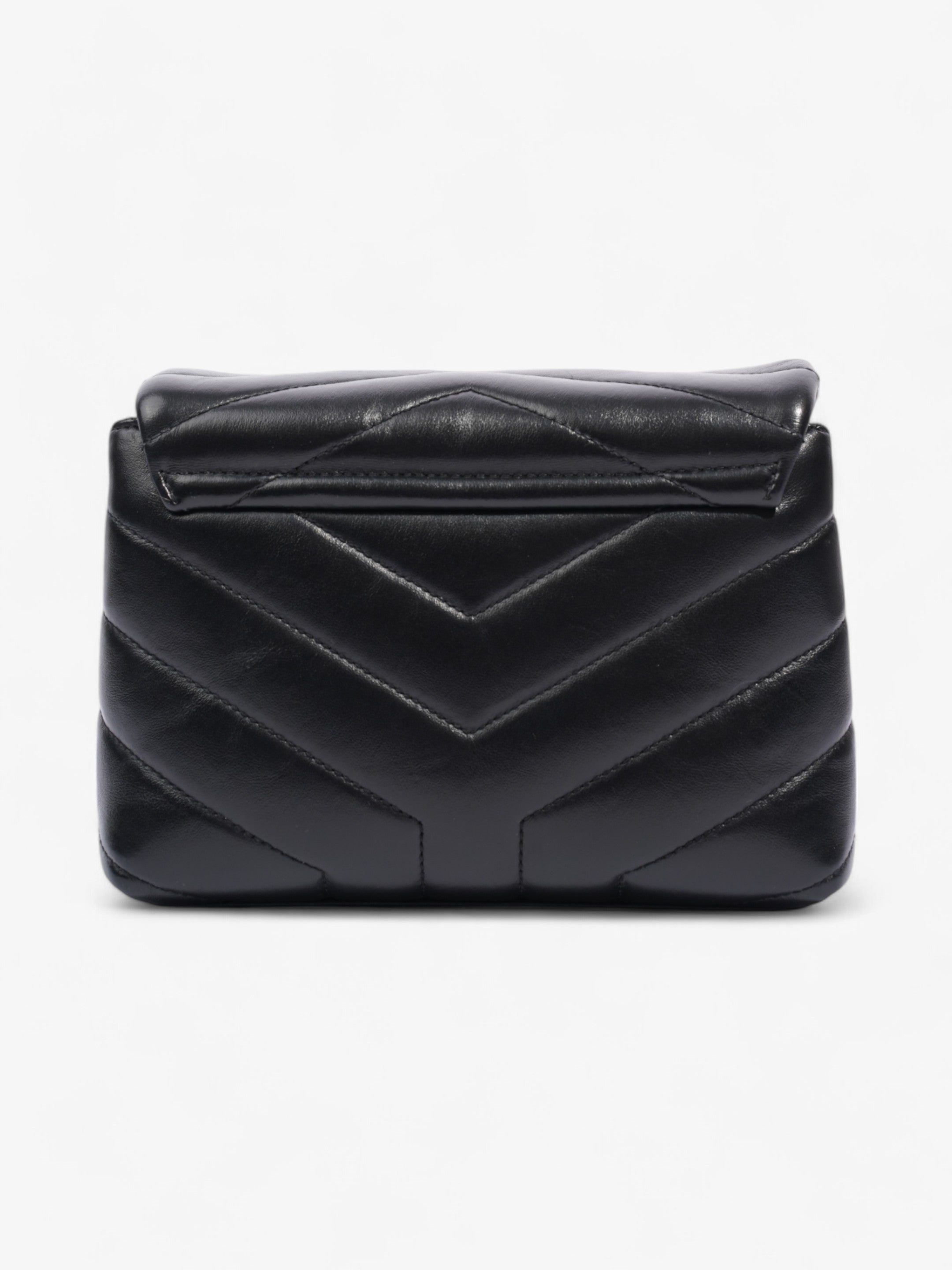 Saint Laurent Lou Lou Black Calfskin Leather Toy