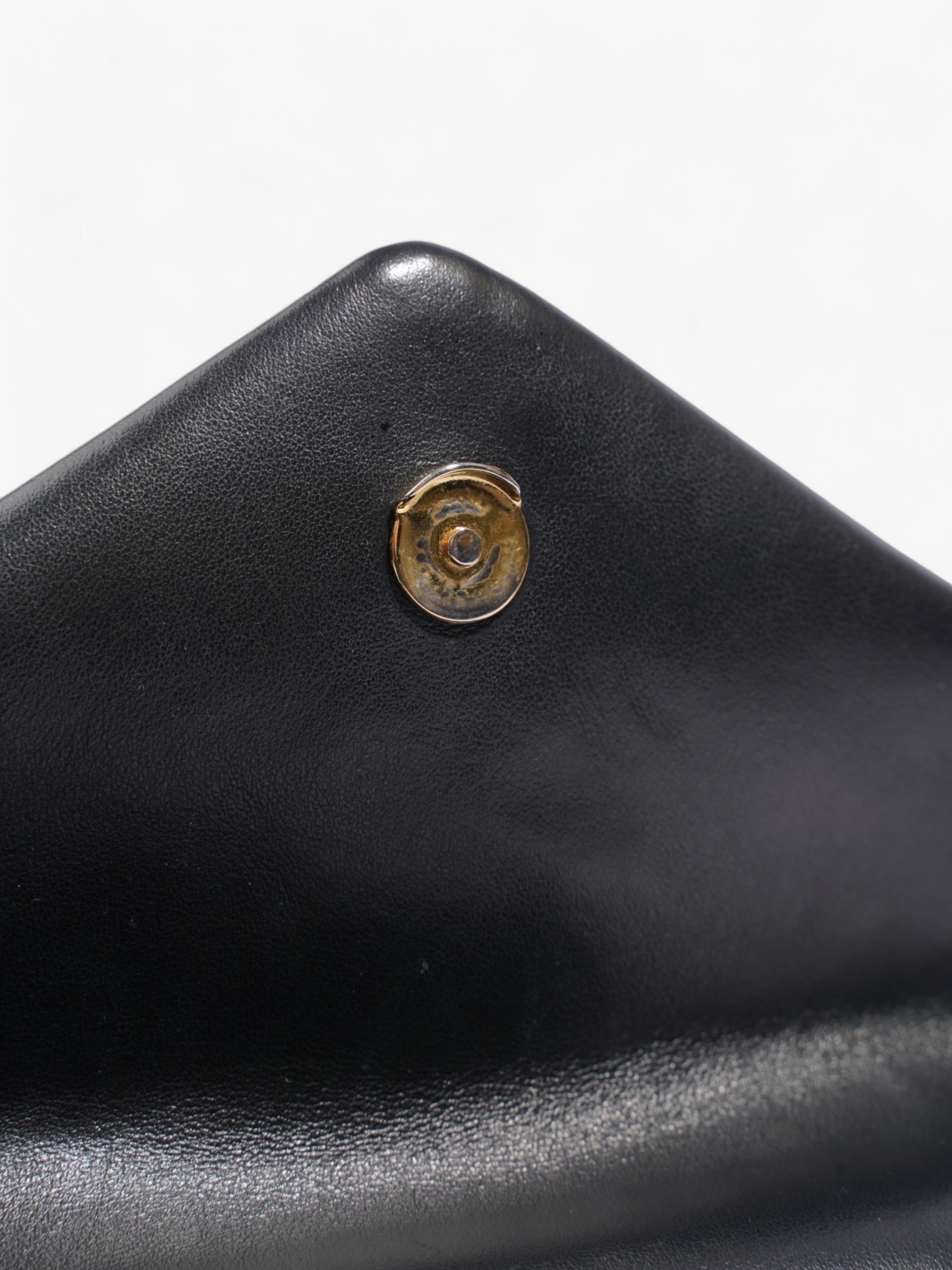 Saint Laurent Lou Lou Black Calfskin Leather Toy