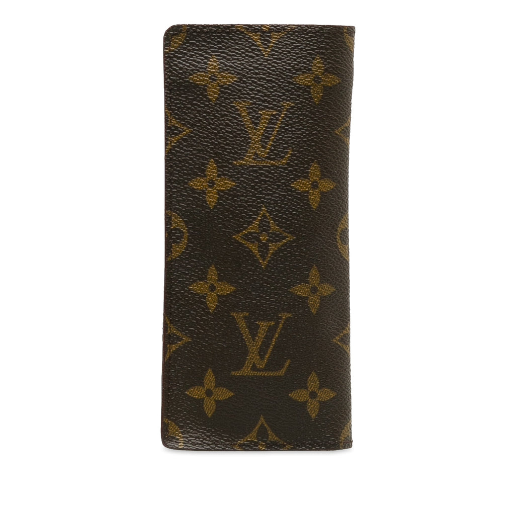 Brown Louis Vuitton Monogram Porte-Valeurs Cartes Credit Long Wallets