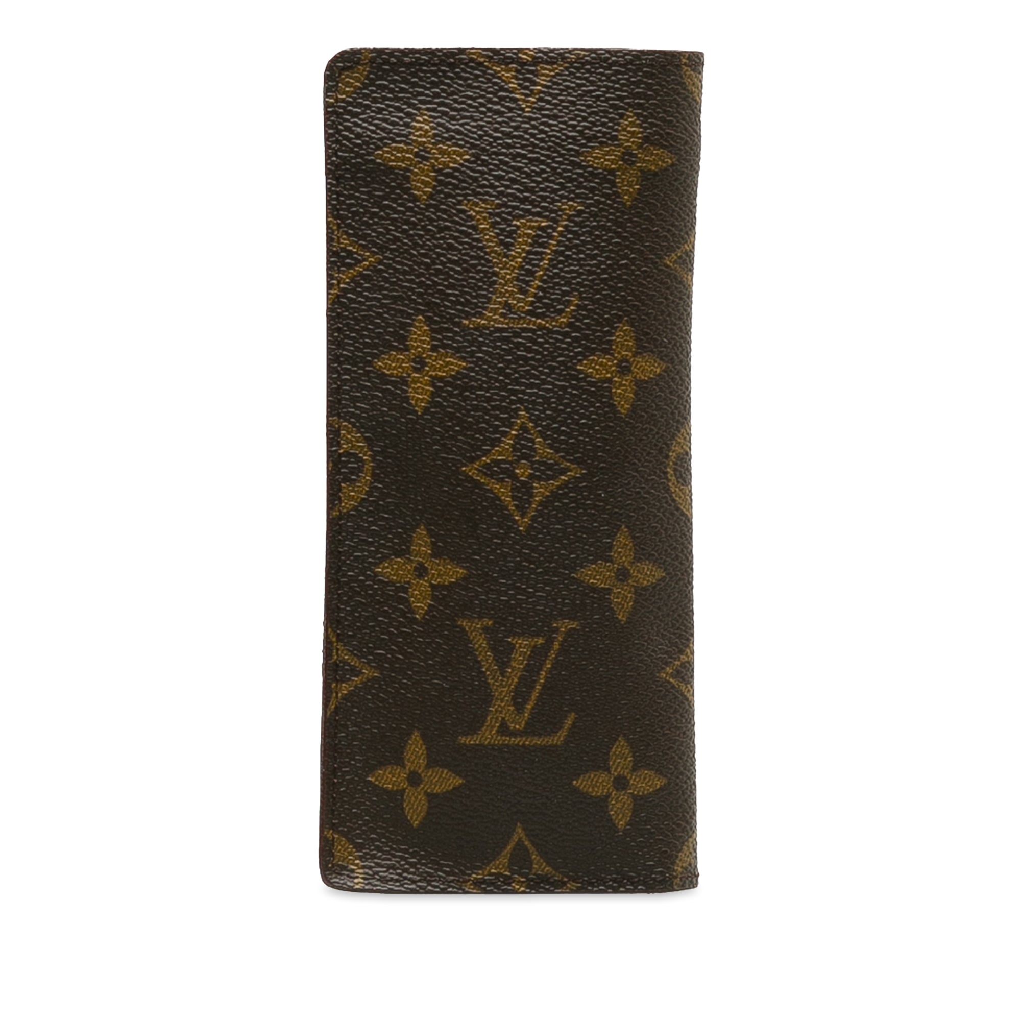 Brown Louis Vuitton Monogram Porte-Valeurs Cartes Credit Long Wallets
