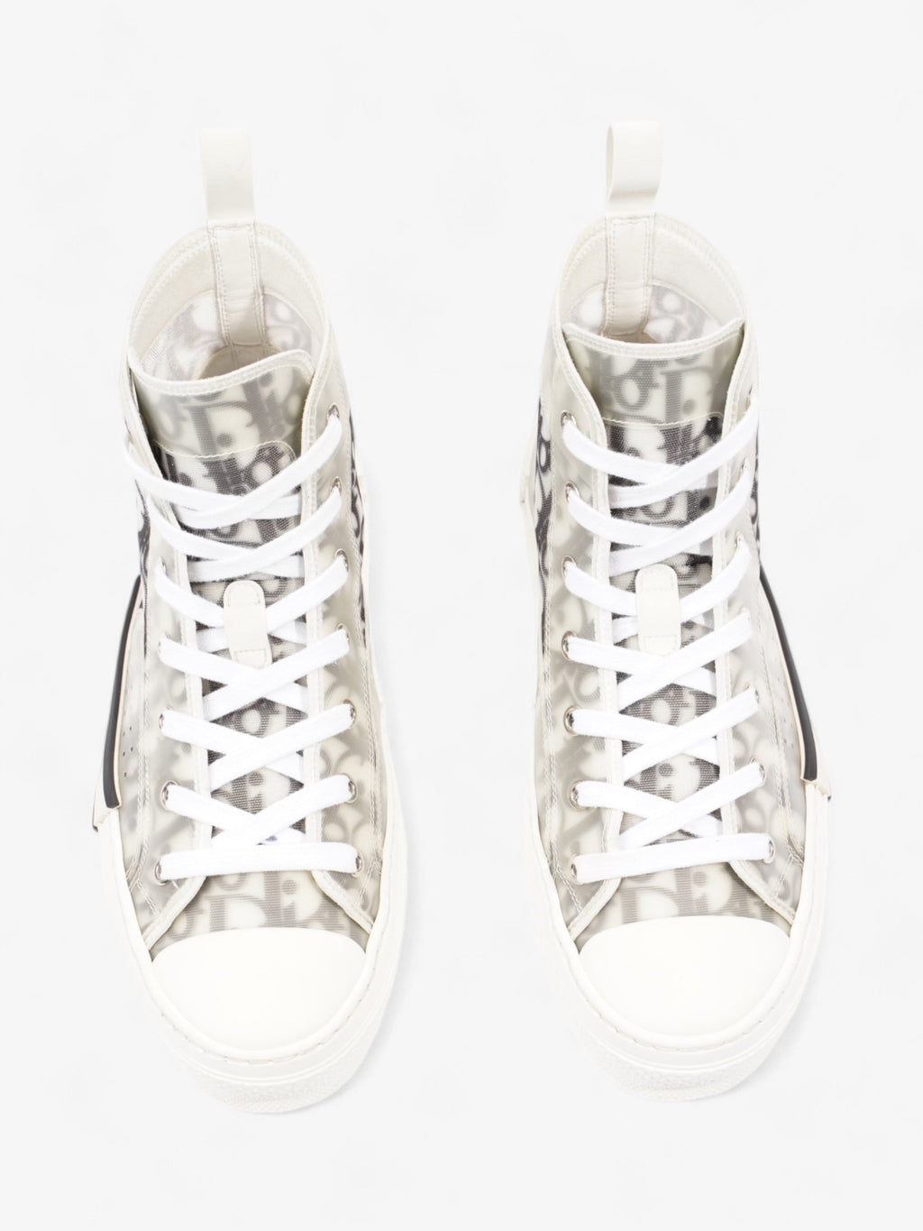 Christian Dior B23 Grey Oblique  / White Mesh EU 39 UK 6